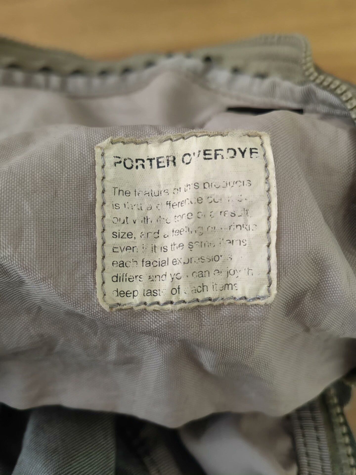 Porter Porter Overdye Backpack with Unique Finish Size ONE SIZE - 6 Thumbnail