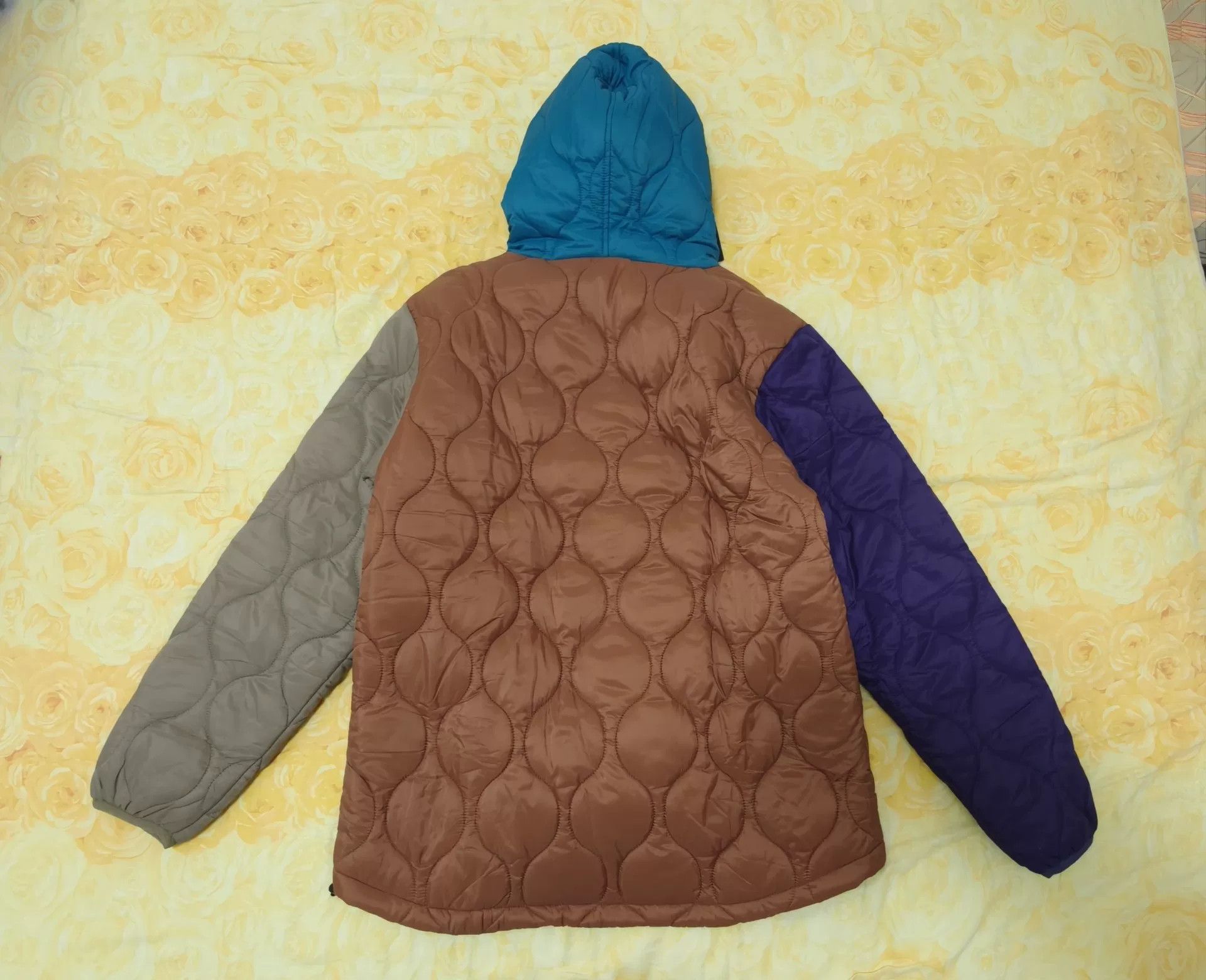 go slow caravan go slow caravan colorblock quilted jacket Size US L / EU 52-54 / 3 - 2 Thumbnail