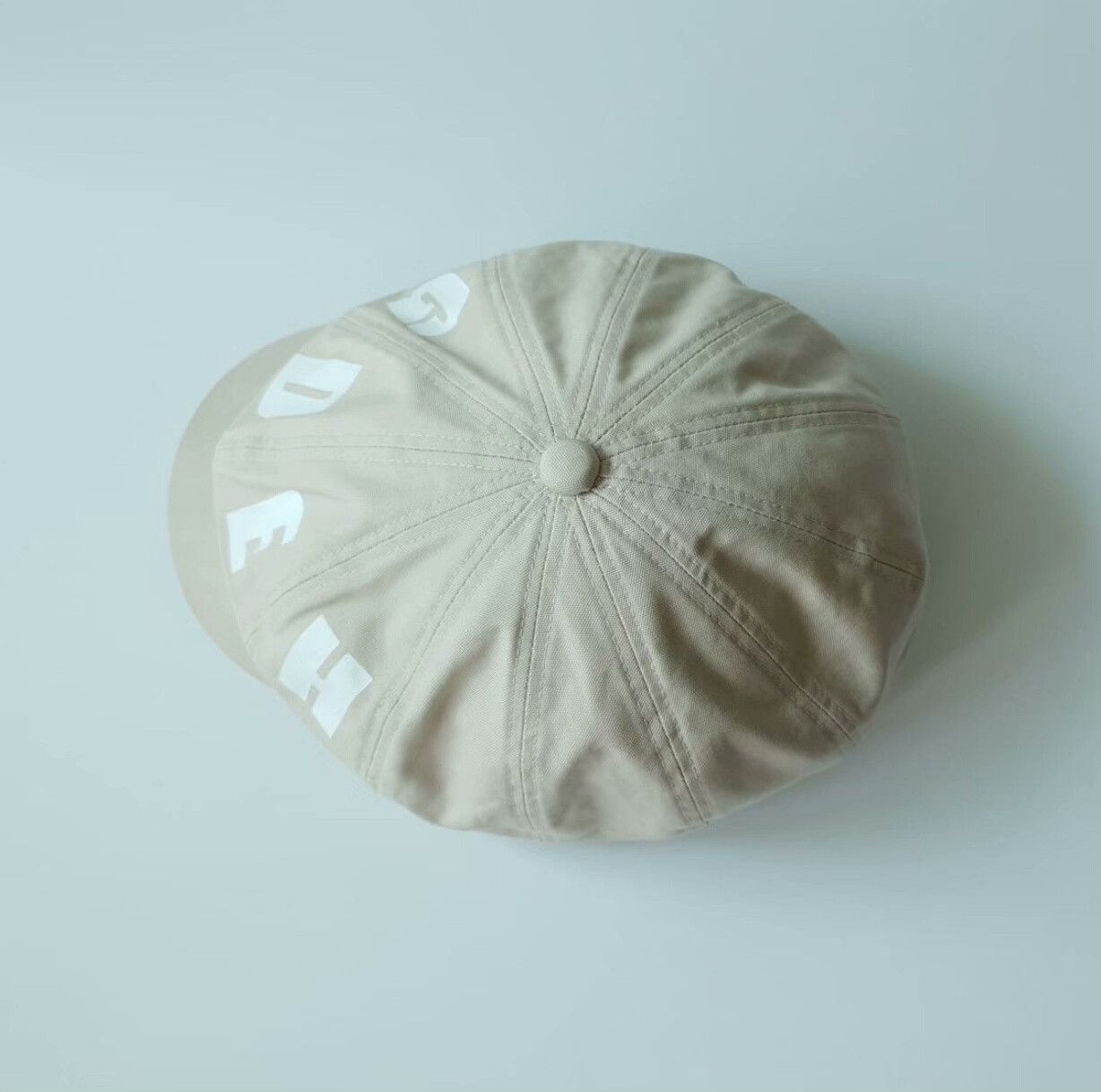 GOODENOUGH goodenough newsboy cap in ivory color Size ONE SIZE - 2 Thumbnail