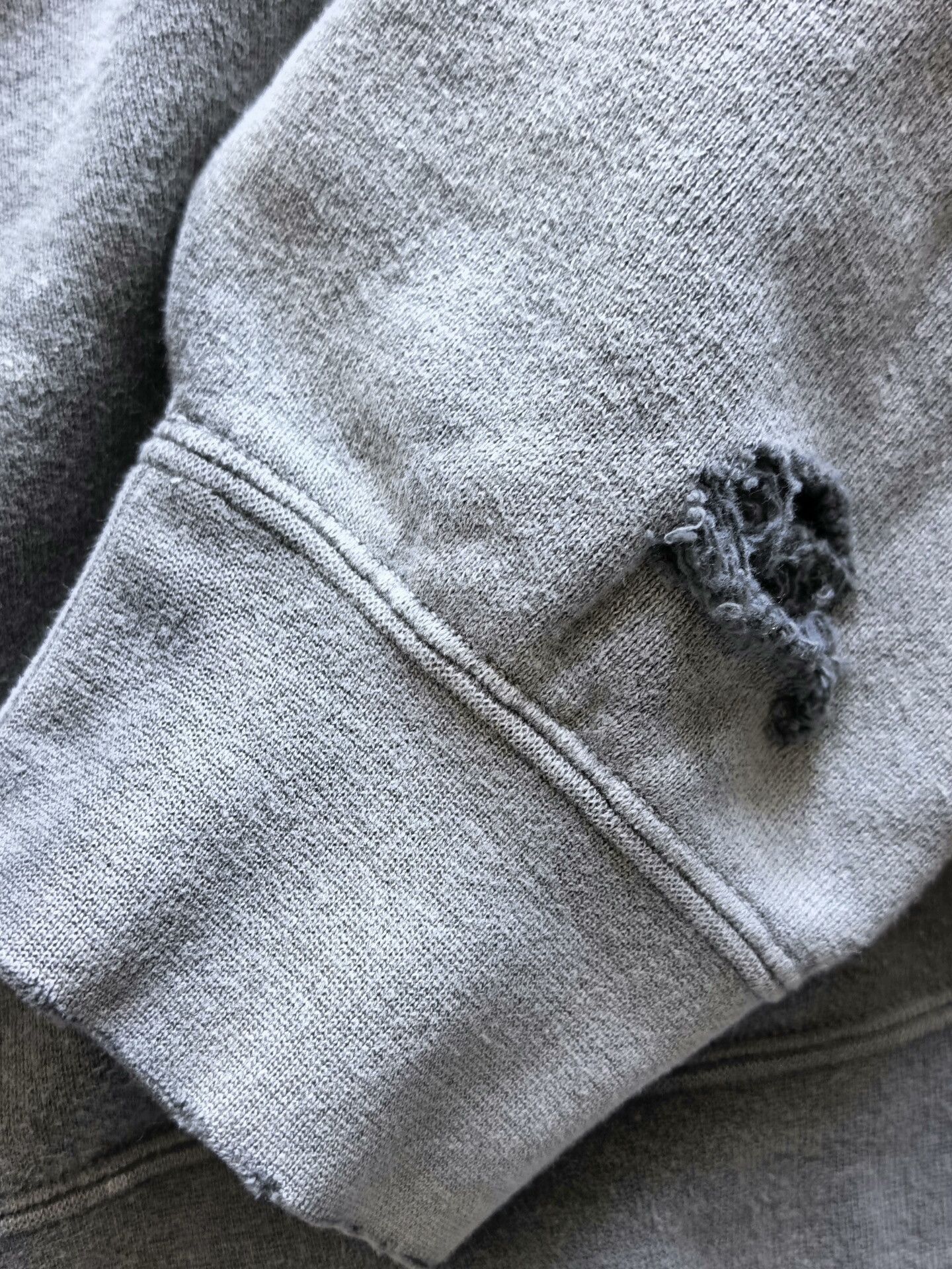 Visvim visvim distressed crew neck sweatshirt Size US M / EU 48-50 / 2 - 3 Thumbnail