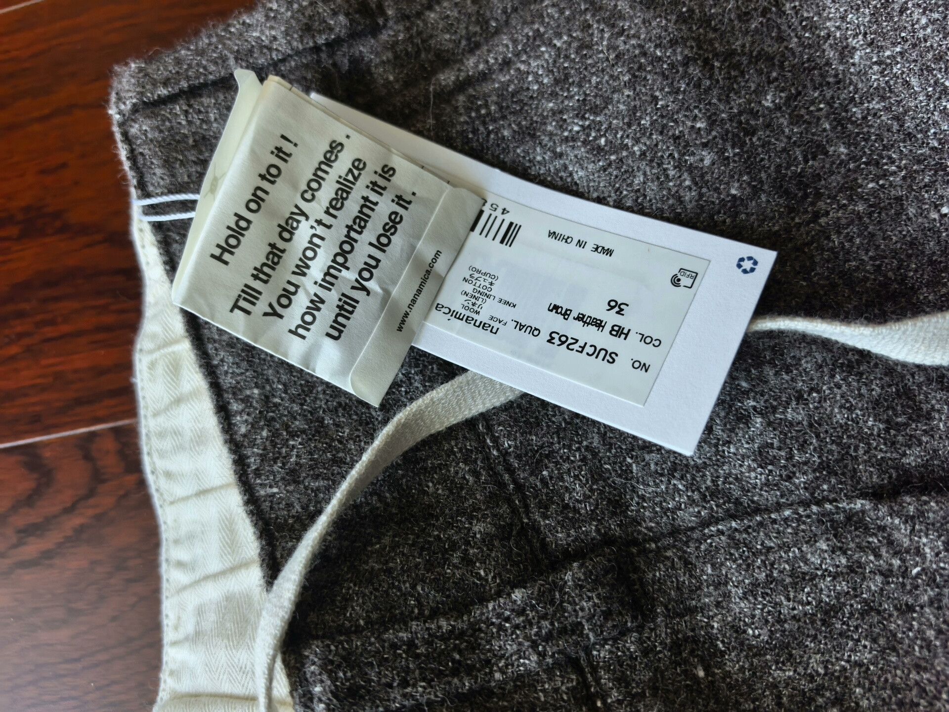Nanamica nanamica wool linen blend textured pants Size US 36 / EU 52 - 5 Thumbnail