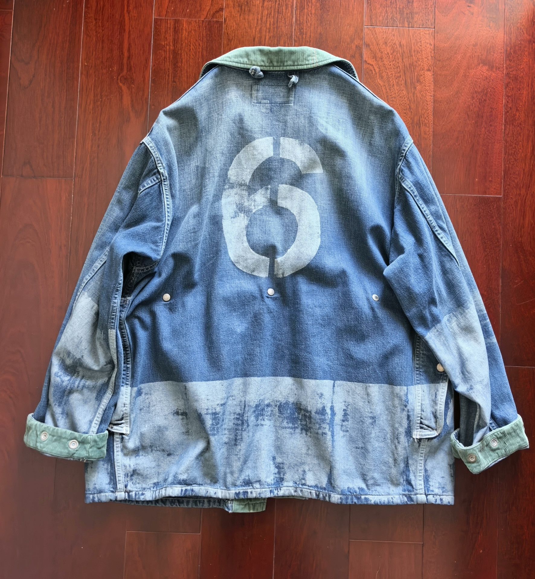 ANACHRONORM anachronorm denim hunting jacket for men Size US M / EU 48-50 / 2 - 4 Thumbnail