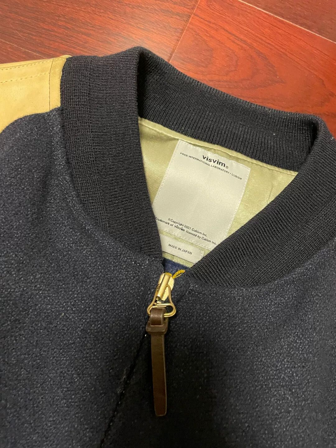Visvim visvim baseball jacket with natural leather sleeves Size US M / EU 48-50 / 2 - 3 Thumbnail