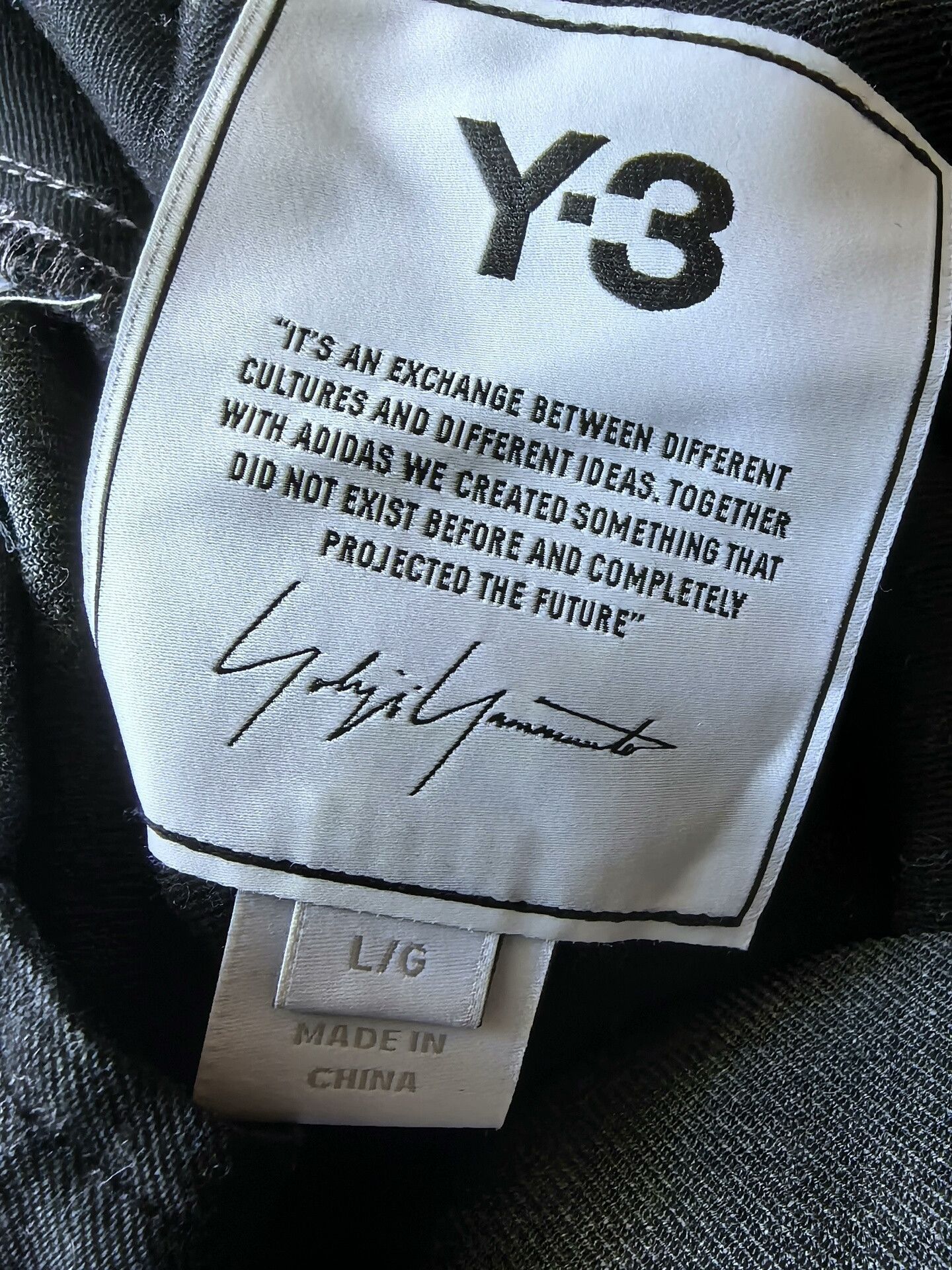 Y-3 Y-3 Wool Cargo Pants in Dark Gray Size US 31 - 2 Thumbnail