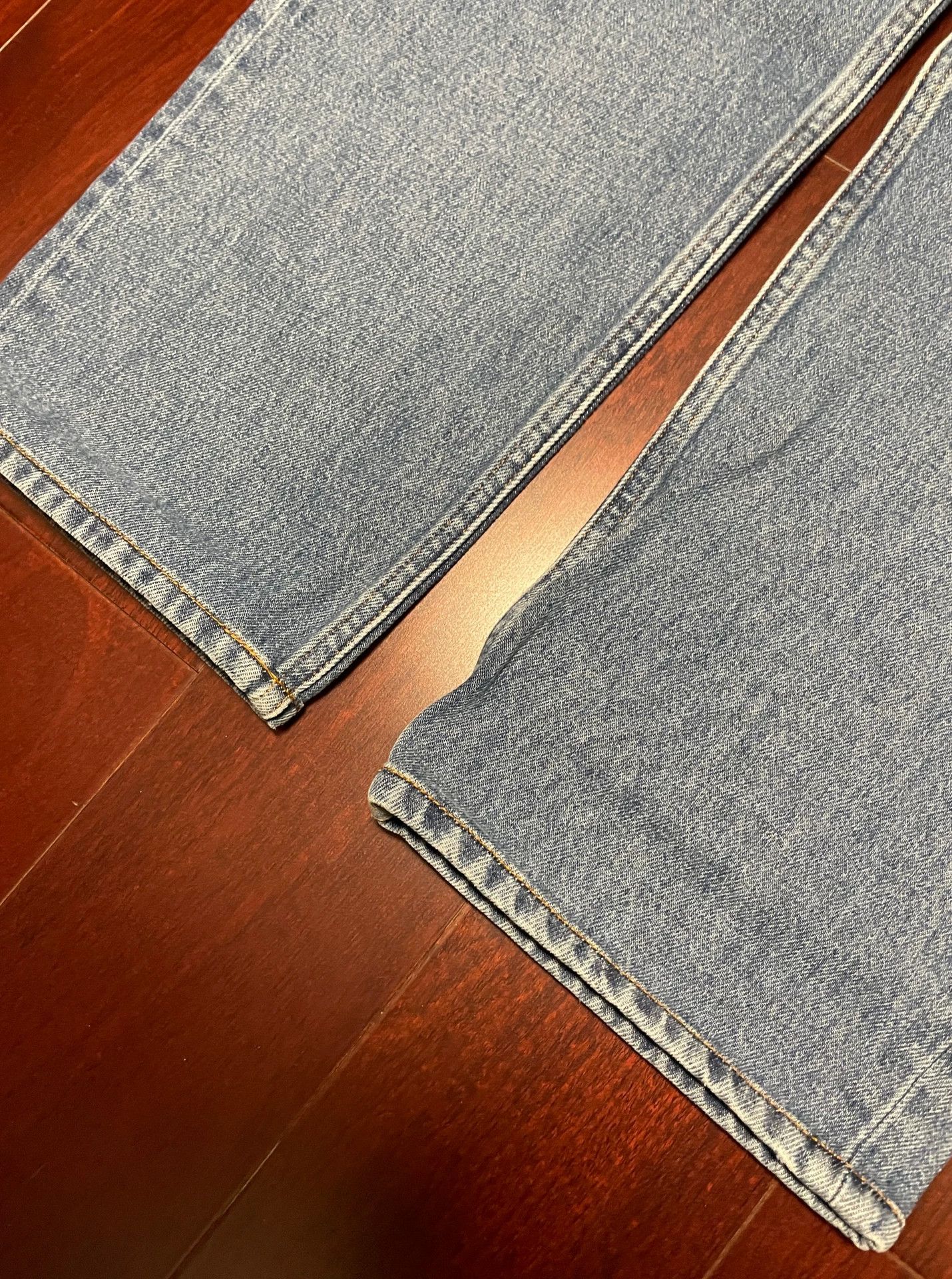 Louis Vuitton lv printed denim pants size 34 Size US 34 / EU 50 - 2 Thumbnail