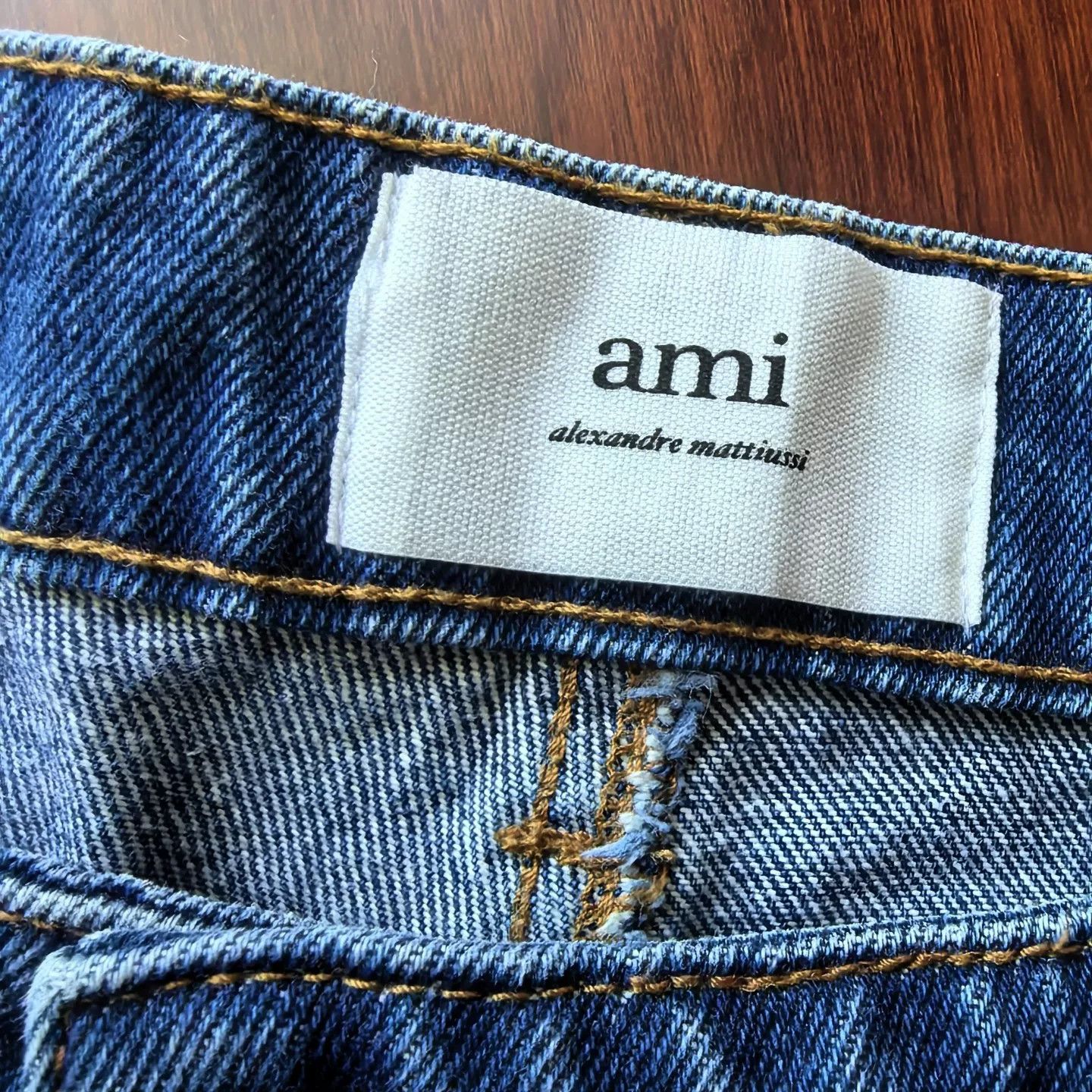 AMI loose straight-leg denim pants by AMI Size US 36 / EU 52 - 5 Thumbnail