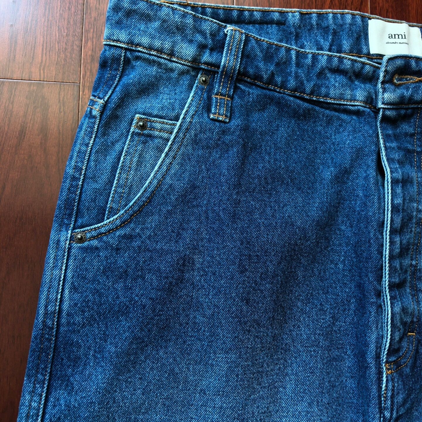AMI loose straight-leg denim pants by AMI Size US 36 / EU 52 - 4 Thumbnail