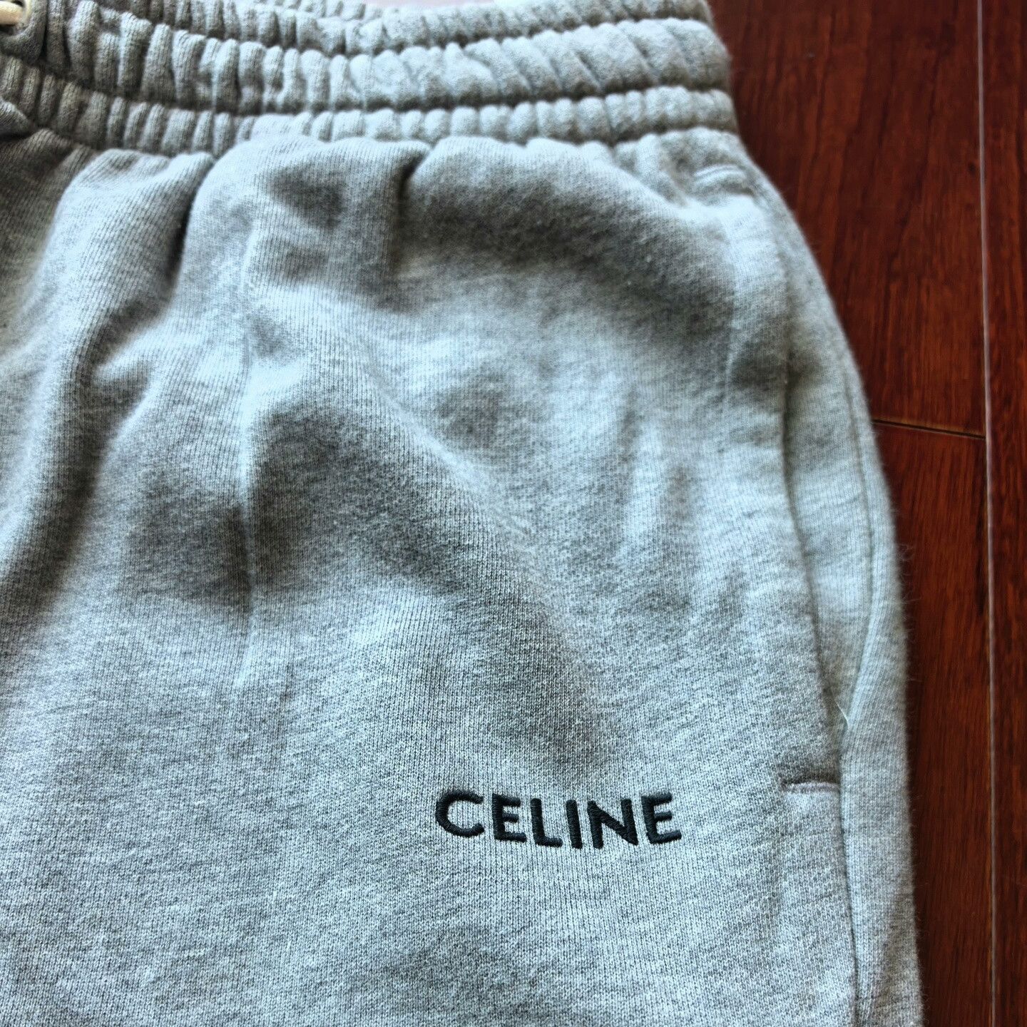 Celine celine gray loose sweatpants XL for sale Size US 31 - 5 Thumbnail