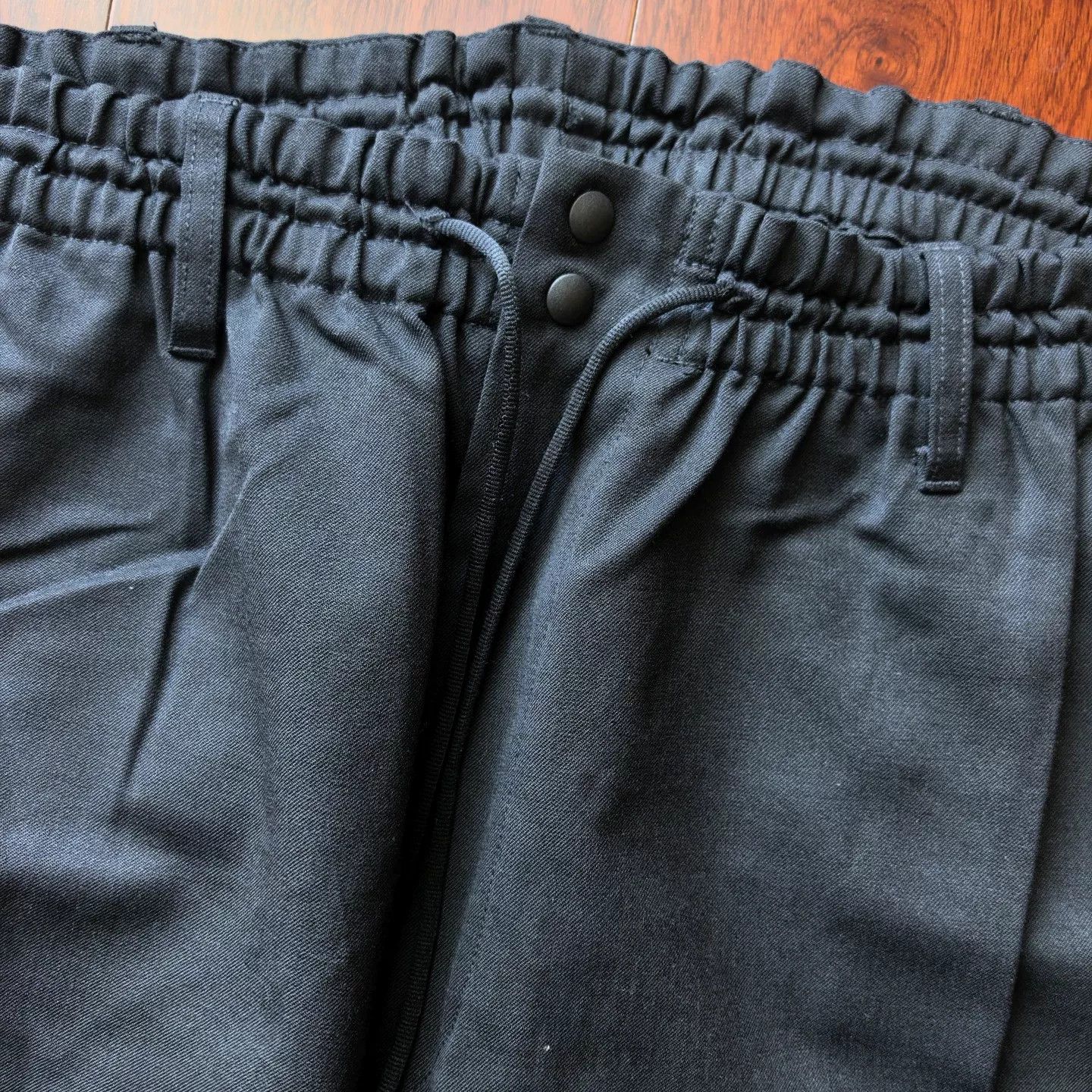 Y-3 Y-3 Black Wool Cargo Pants Size L Size US 31 - 3 Thumbnail