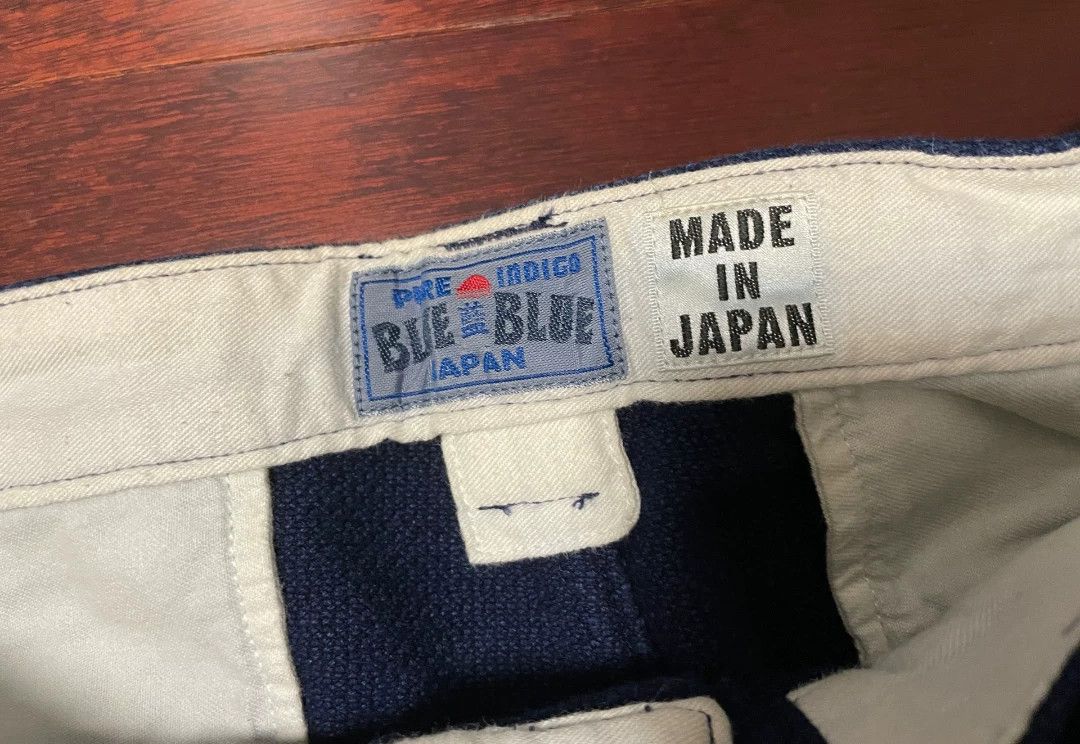 Blue Blue Japan blue blue japan dyed shorts Size US 34 / EU 50 - 2 Thumbnail