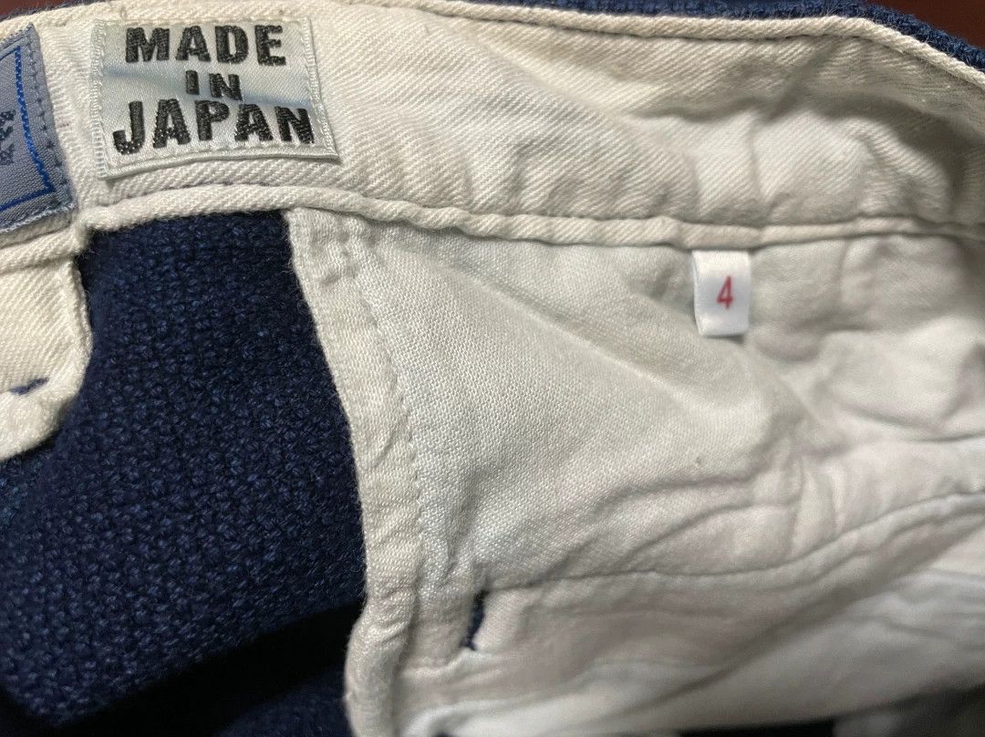Blue Blue Japan blue blue japan dyed shorts Size US 34 / EU 50 - 6 Thumbnail