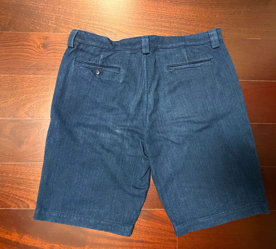 Blue Blue Japan blue blue japan dyed shorts Size US 34 / EU 50 - 4 Thumbnail