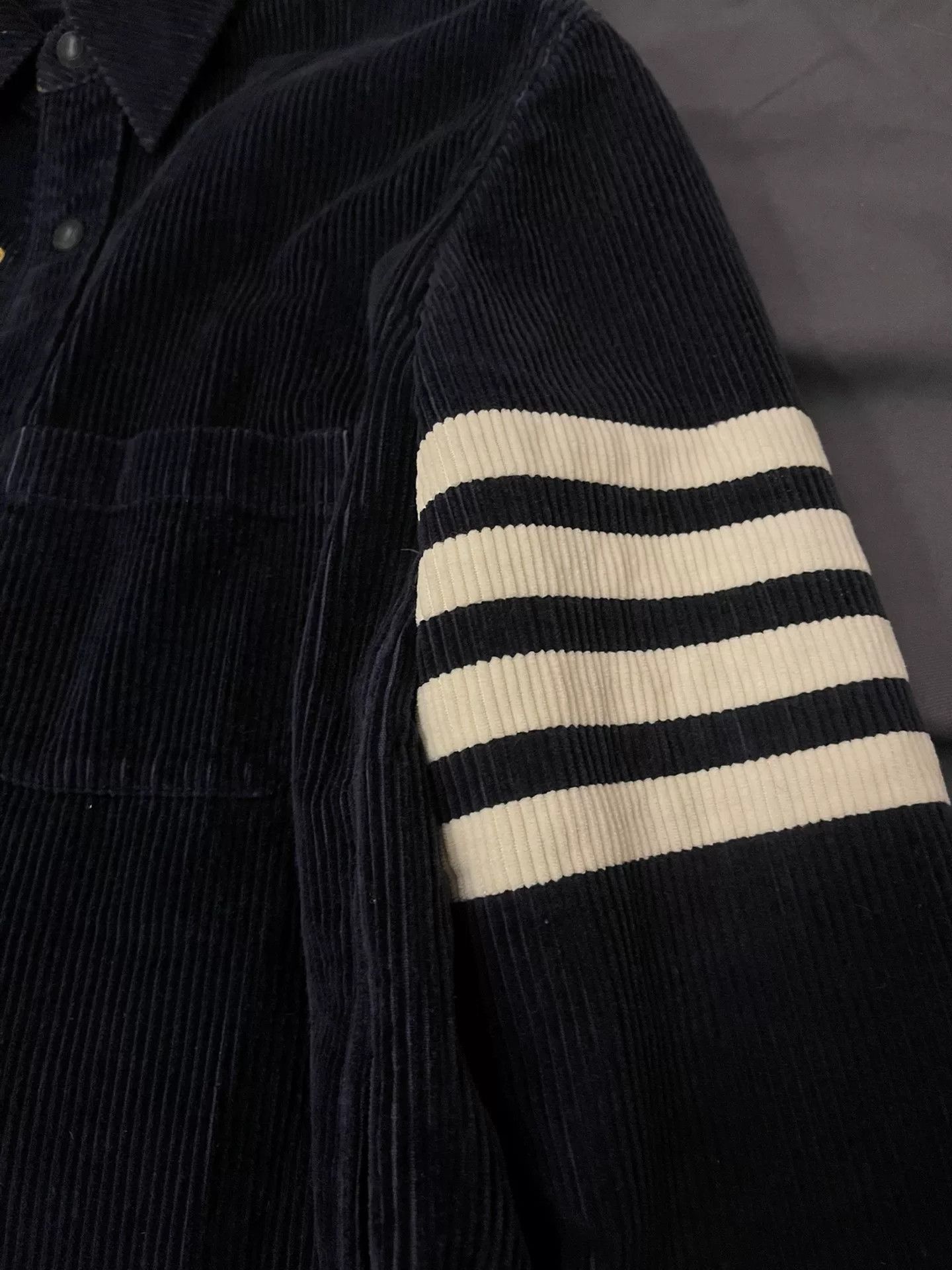 Thom Browne thom browne corduroy shirt jacket outerwear Size US M / EU 48-50 / 2 - 2 Thumbnail