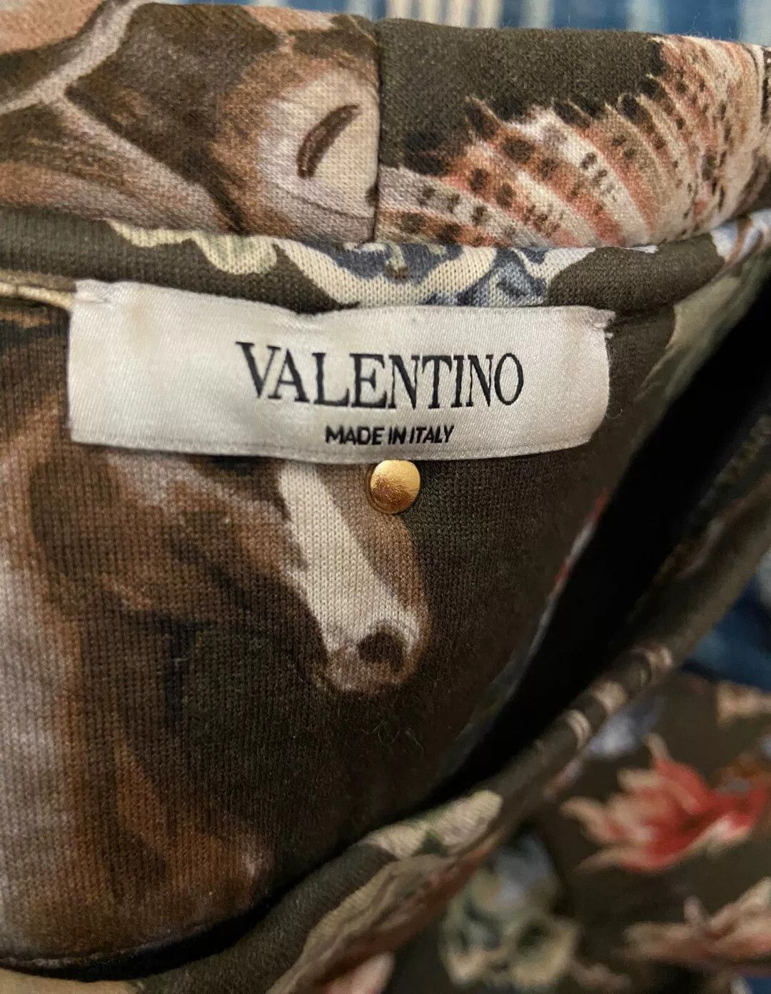 Valentino valentino animal print cotton sweatshirt xs Size XS / US 0-2 / IT 36-38 - 3 Thumbnail