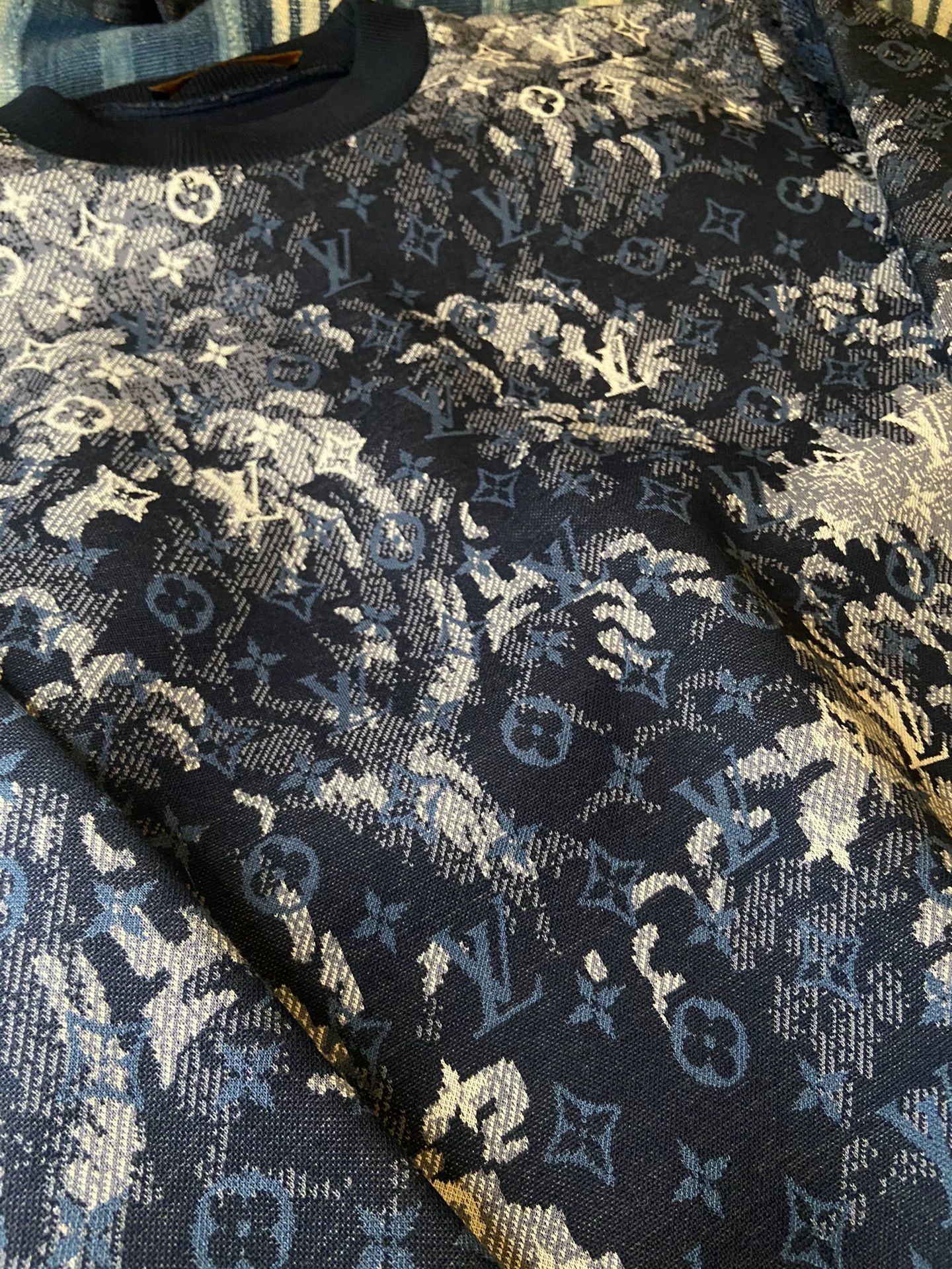 LVXWA lv floral print space cotton sweatshirt Size US L / EU 52-54 / 3 - 3 Thumbnail