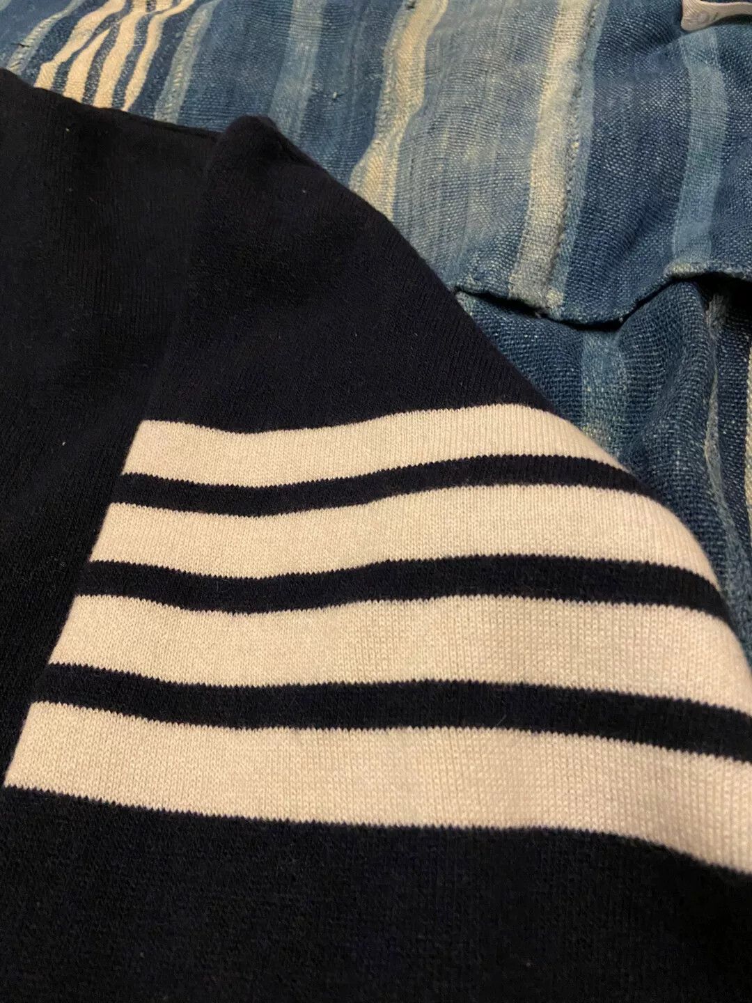 Thom Browne thom browne cashmere sweater with stripes Size US M / EU 48-50 / 2 - 2 Thumbnail