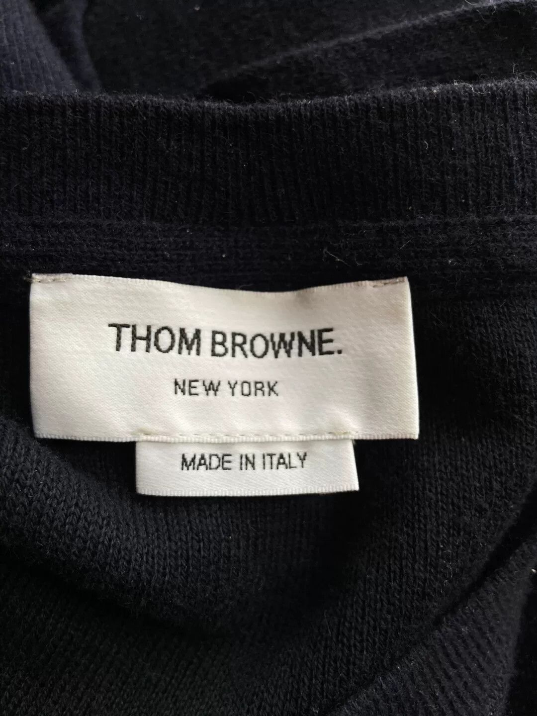 Thom Browne thom browne cashmere sweater with stripes Size US M / EU 48-50 / 2 - 3 Thumbnail