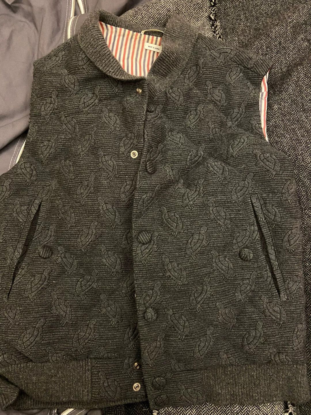 Thom Browne thom browne embroidered turtle vest Size US M / EU 48-50 / 2 - 2 Thumbnail
