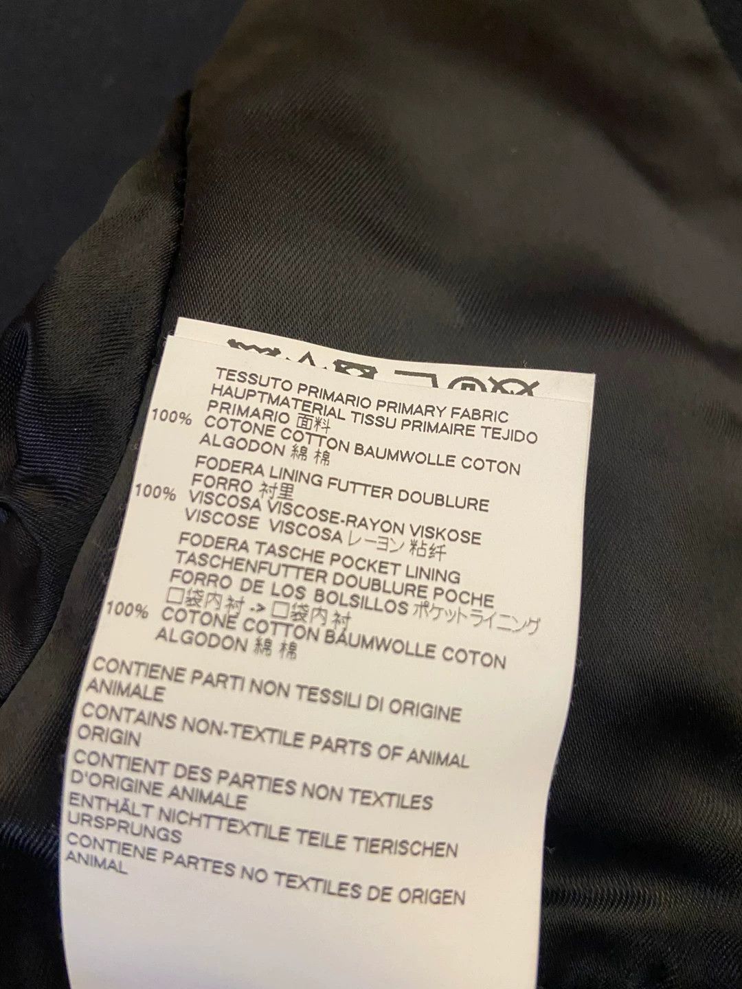 Maison Margiela maison margiela double-breasted coat in navy Size US L / EU 52-54 / 3 - 5 Thumbnail