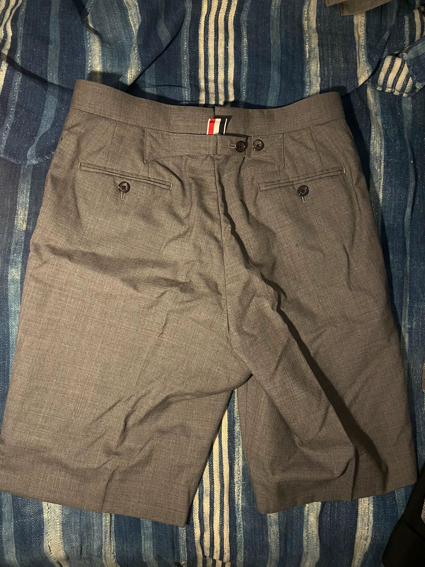 Thom Browne thom browne gray tailored shorts Size US 31 - 3 Thumbnail