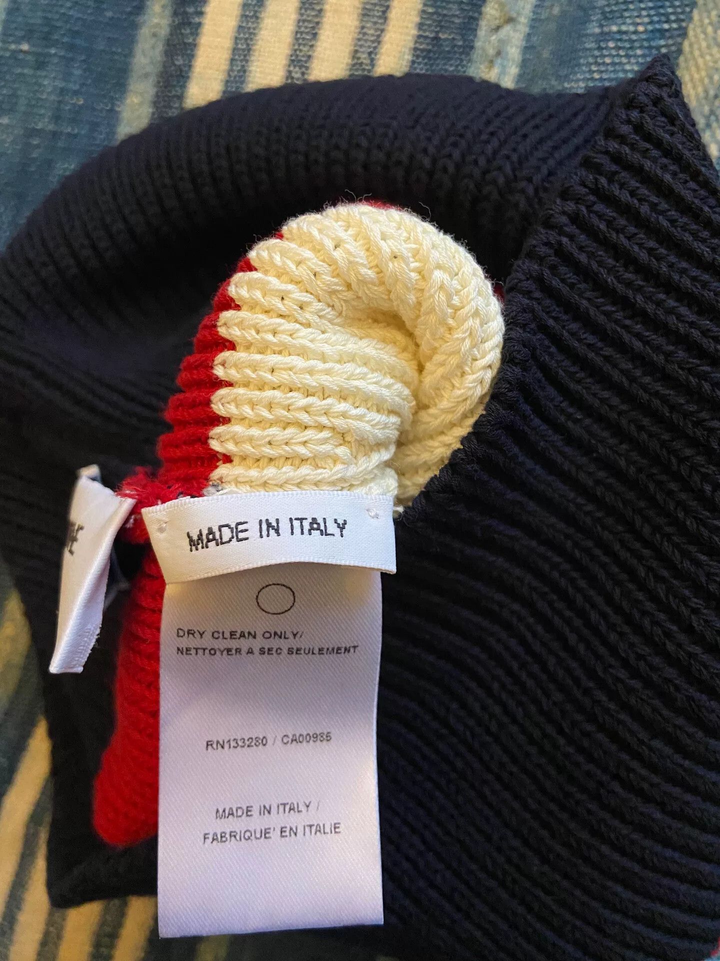Thom Browne thom browne color block knit hat Size ONE SIZE - 3 Thumbnail