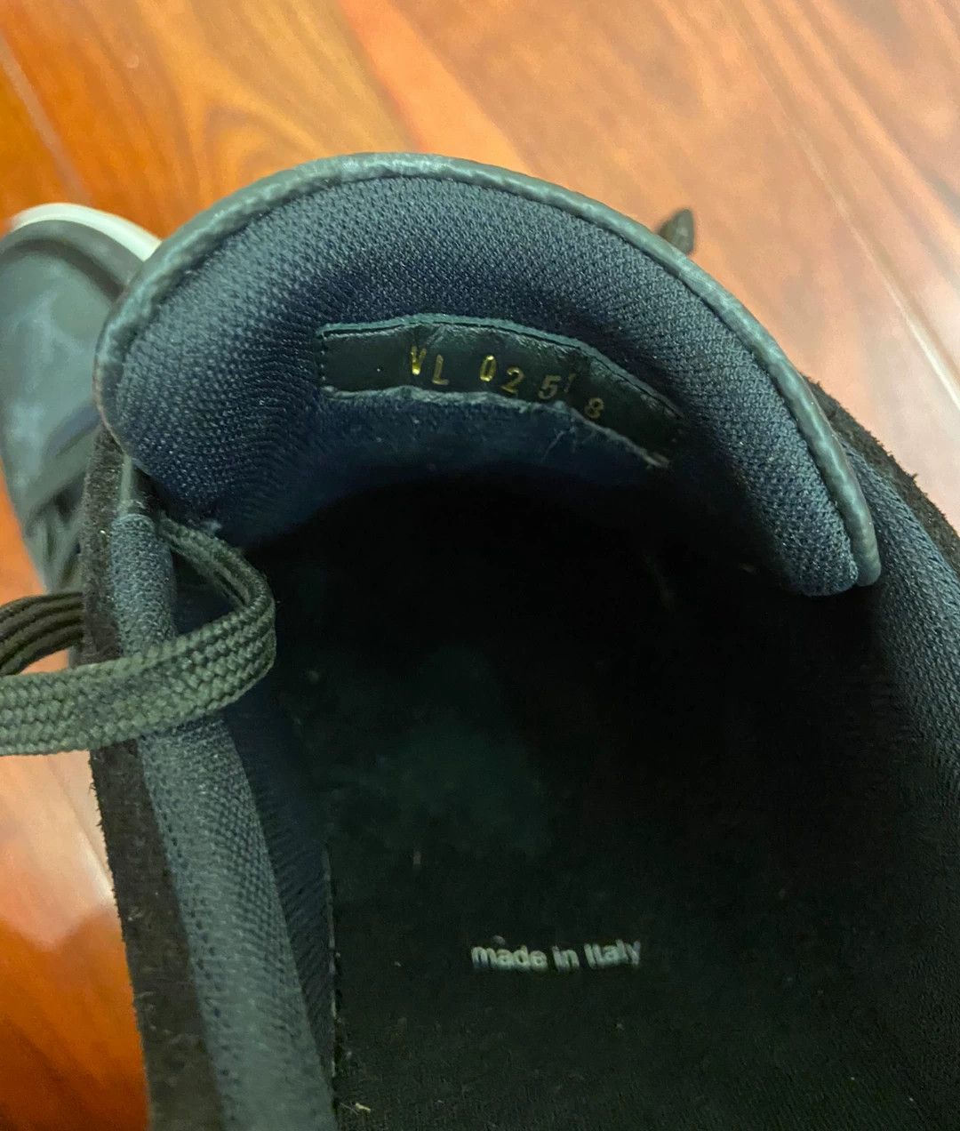 Louis Vuitton lv trainer black leather sneakers size 8 Size US 8 / EU 41 - 4 Thumbnail