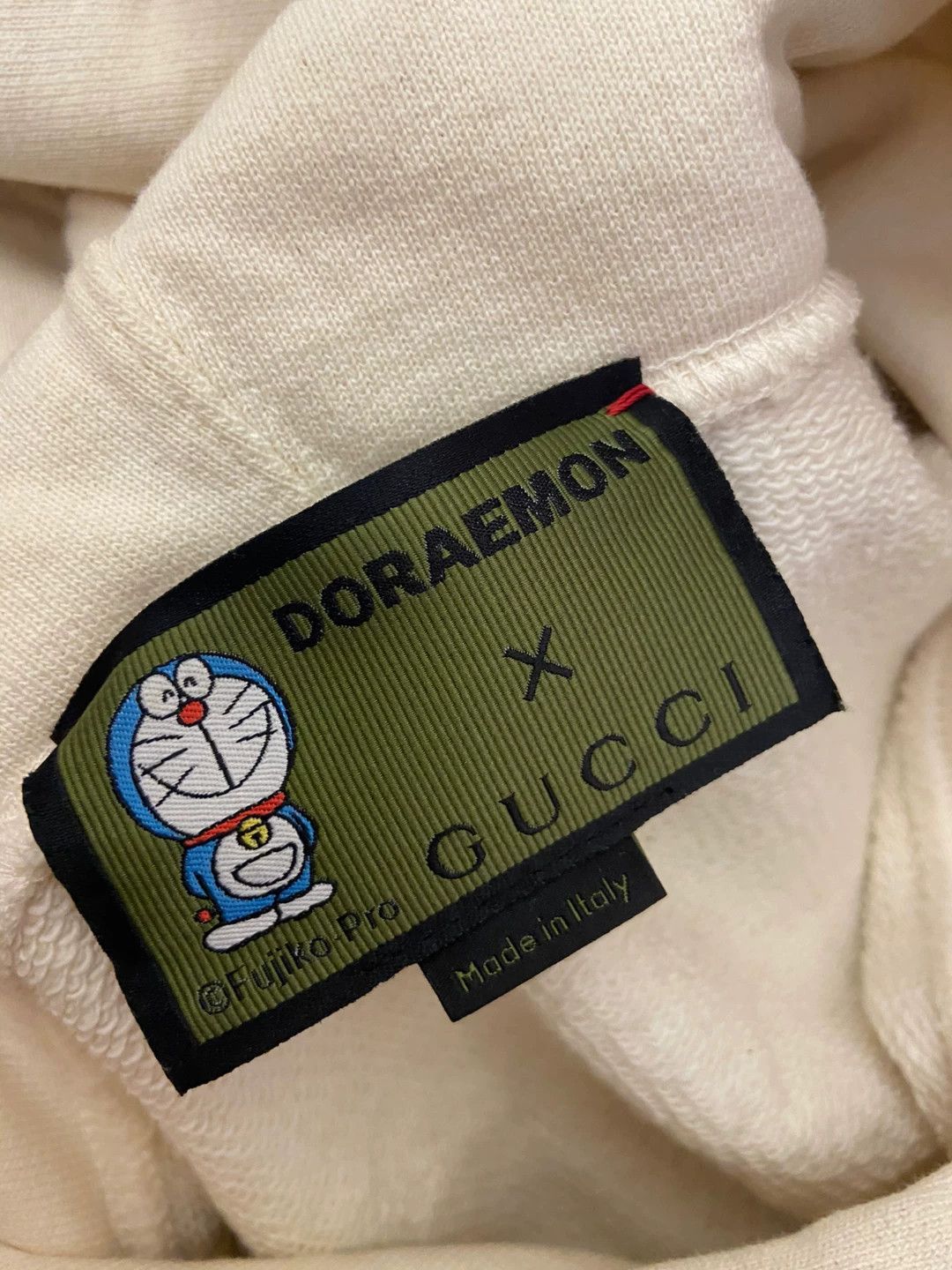 Gucci gucci doraemon hoodie in off-white color Size US L / EU 52-54 / 3 - 3 Thumbnail