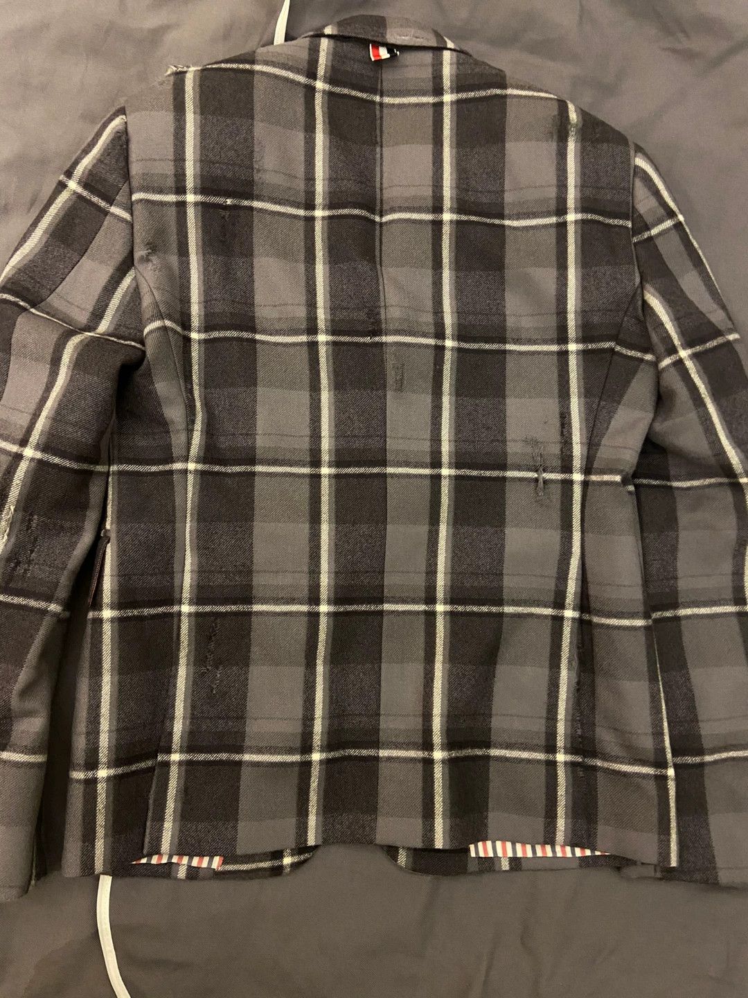 Thom Browne thom browne tailored deep gray blazer Size US M / EU 48-50 / 2 - 2 Thumbnail