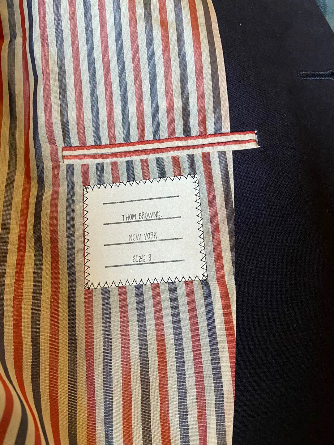 Thom Browne thom browne navy blazer with gold button Size US S / EU 44-46 / 1 - 5 Thumbnail