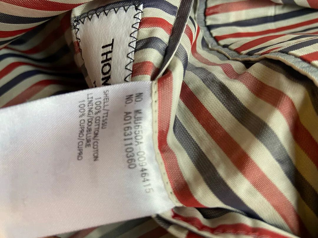 Thom Browne thom browne navy blazer with gold button Size US S / EU 44-46 / 1 - 7 Thumbnail