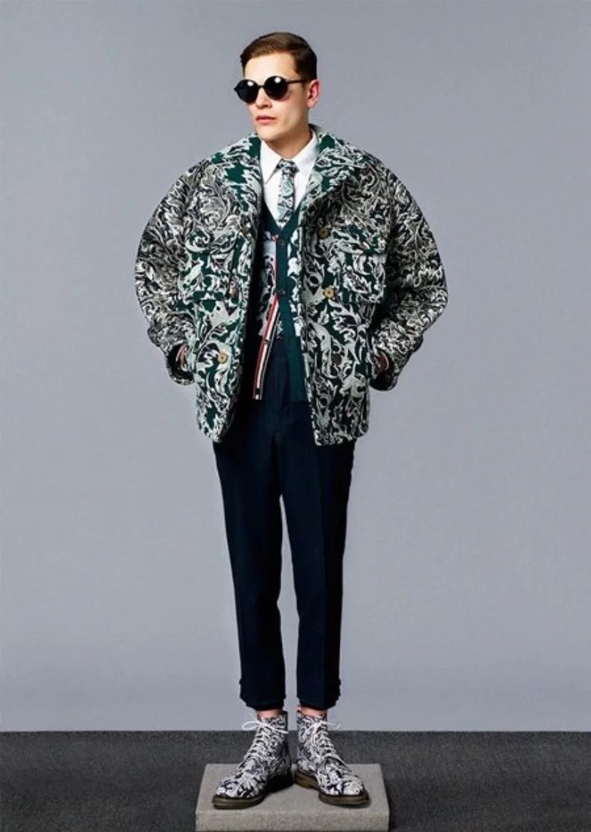 Thom Browne thom browne limited edition patterned leather boots Size US 9.5 / EU 42-43 - 5 Thumbnail