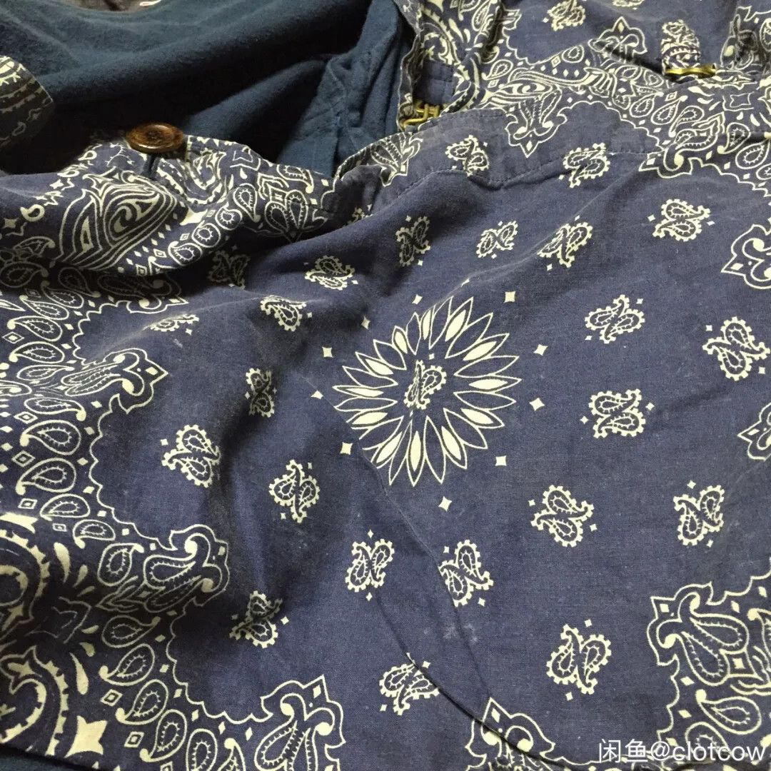 Visvim visvim blue hunting jacket with wood buttons Size US M / EU 48-50 / 2 - 6 Thumbnail