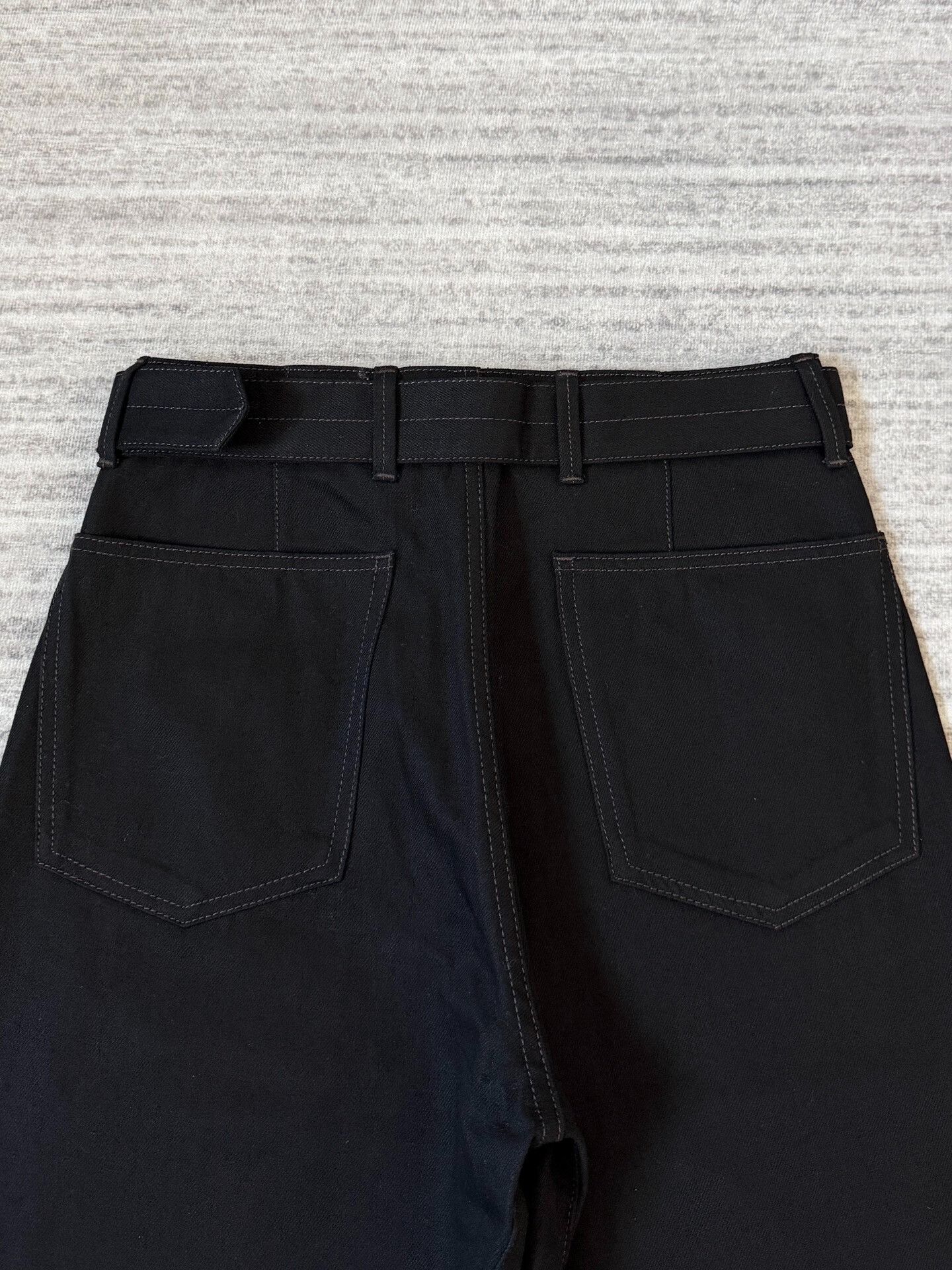 Lemaire Lemaire Twisted Belted Wide Leg Pants Size 22" - 5 Thumbnail