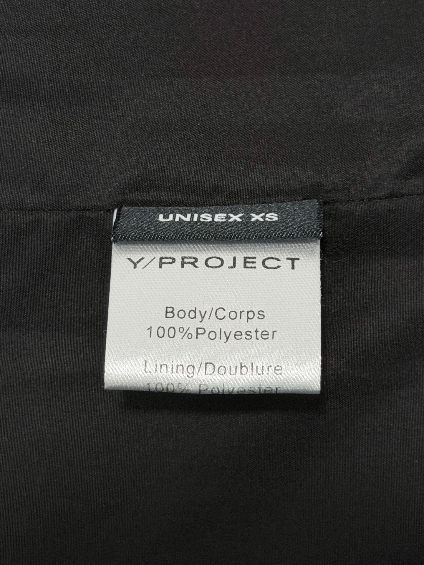 Y/Project Y/Project Black and White Fleece Jacket Size XS / US 0-2 / IT 36-38 - 7 Thumbnail