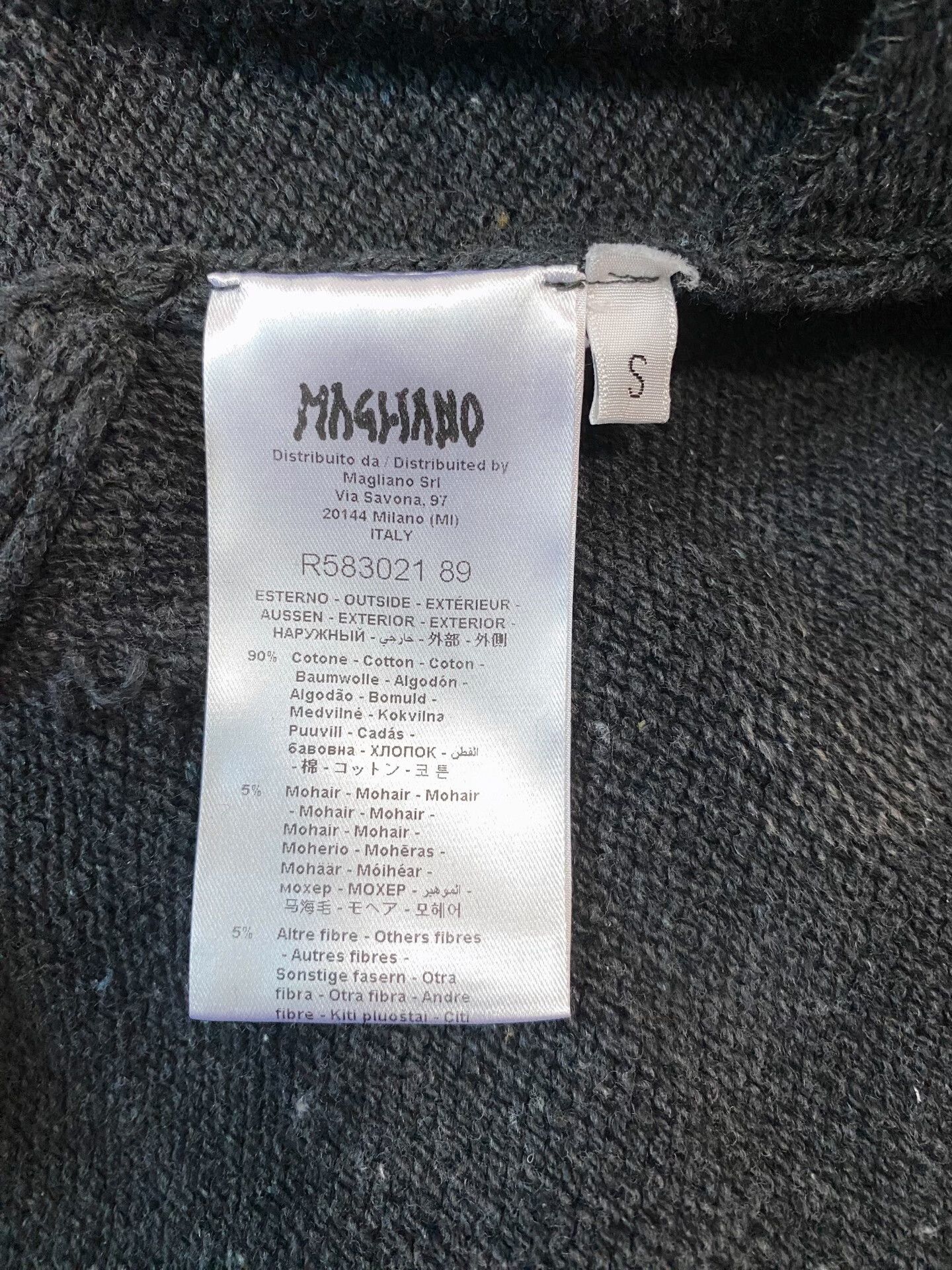 Magliano magliano red zip-up sweatshirt with high neck Size US S / EU 44-46 / 1 - 7 Thumbnail
