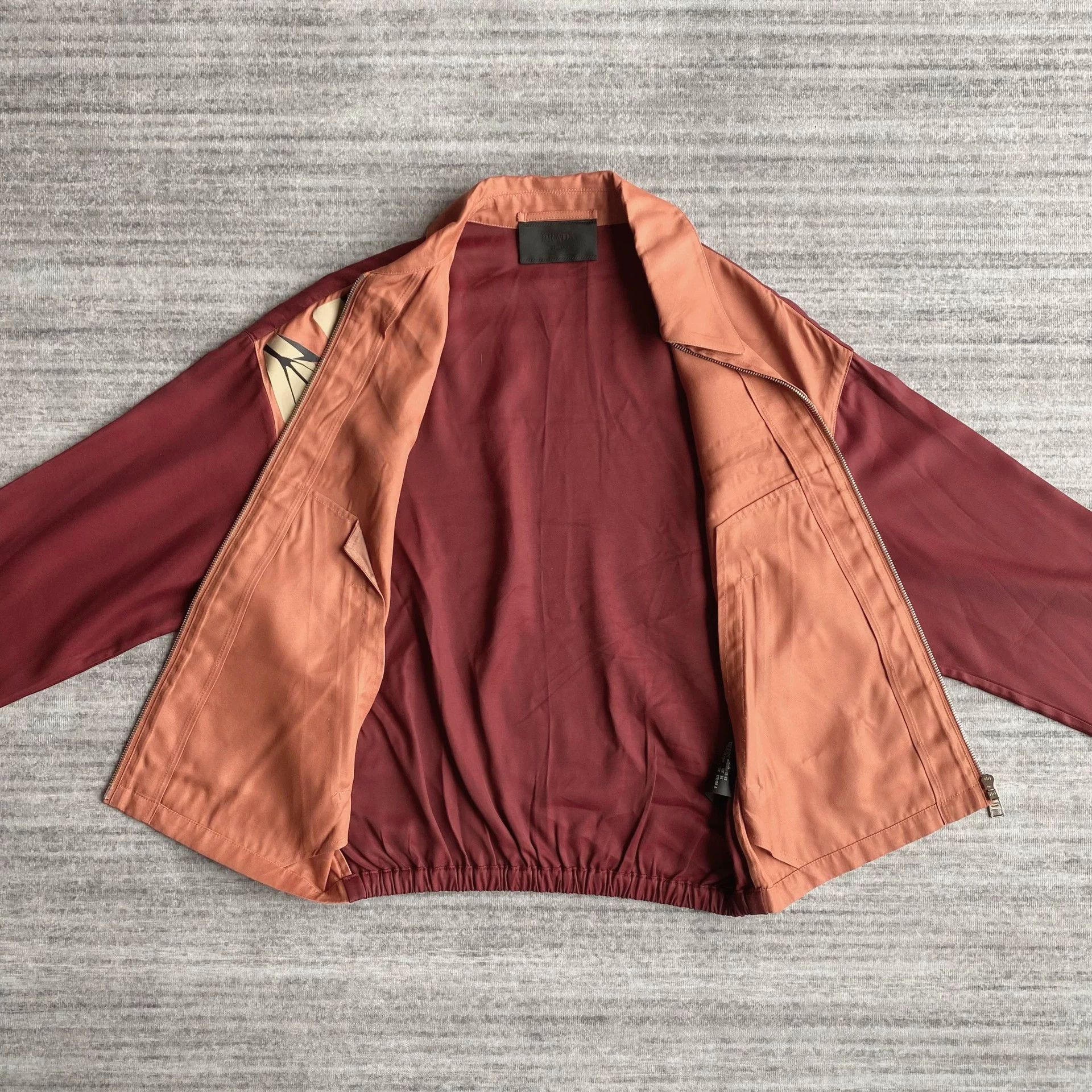 Prada Prada Sunset Jacket with Silk Print Size US XS / EU 42 / 0 - 3 Thumbnail