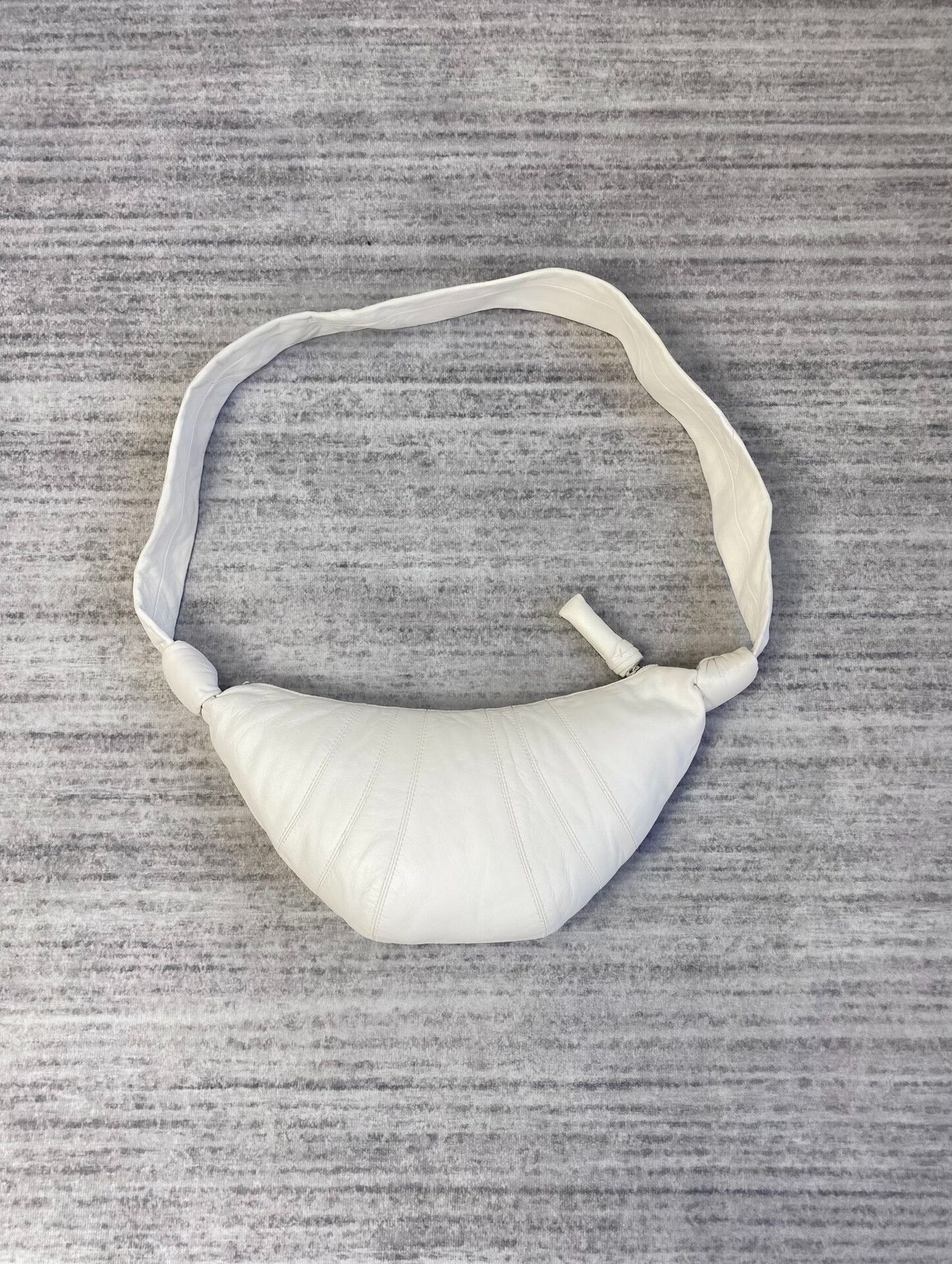Lemaire Lemaire White Leather Shoulder Bag Size ONE SIZE - 2 Thumbnail