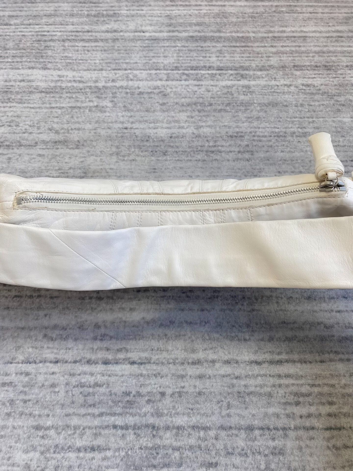 Lemaire Lemaire White Leather Shoulder Bag Size ONE SIZE - 4 Thumbnail