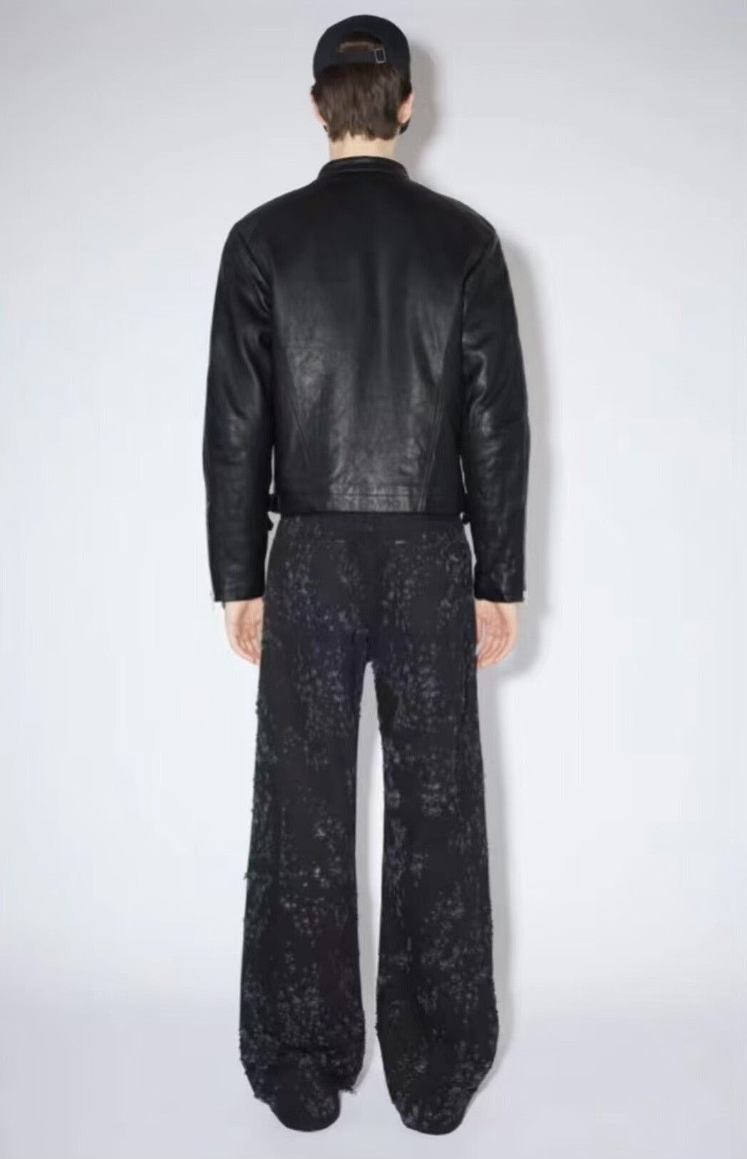 Acne Studios Acne Studios Distressed Black Denim Flared Pants Size US 30 / EU 46 - 8 Thumbnail