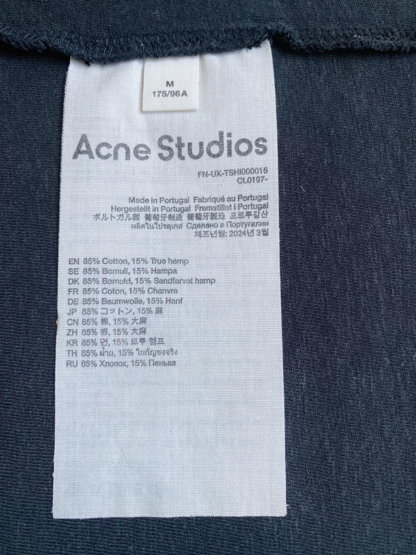 Acne Studios Acne Studios 1996 Long Sleeve T-Shirt Size US M / EU 48-50 / 2 - 7 Thumbnail