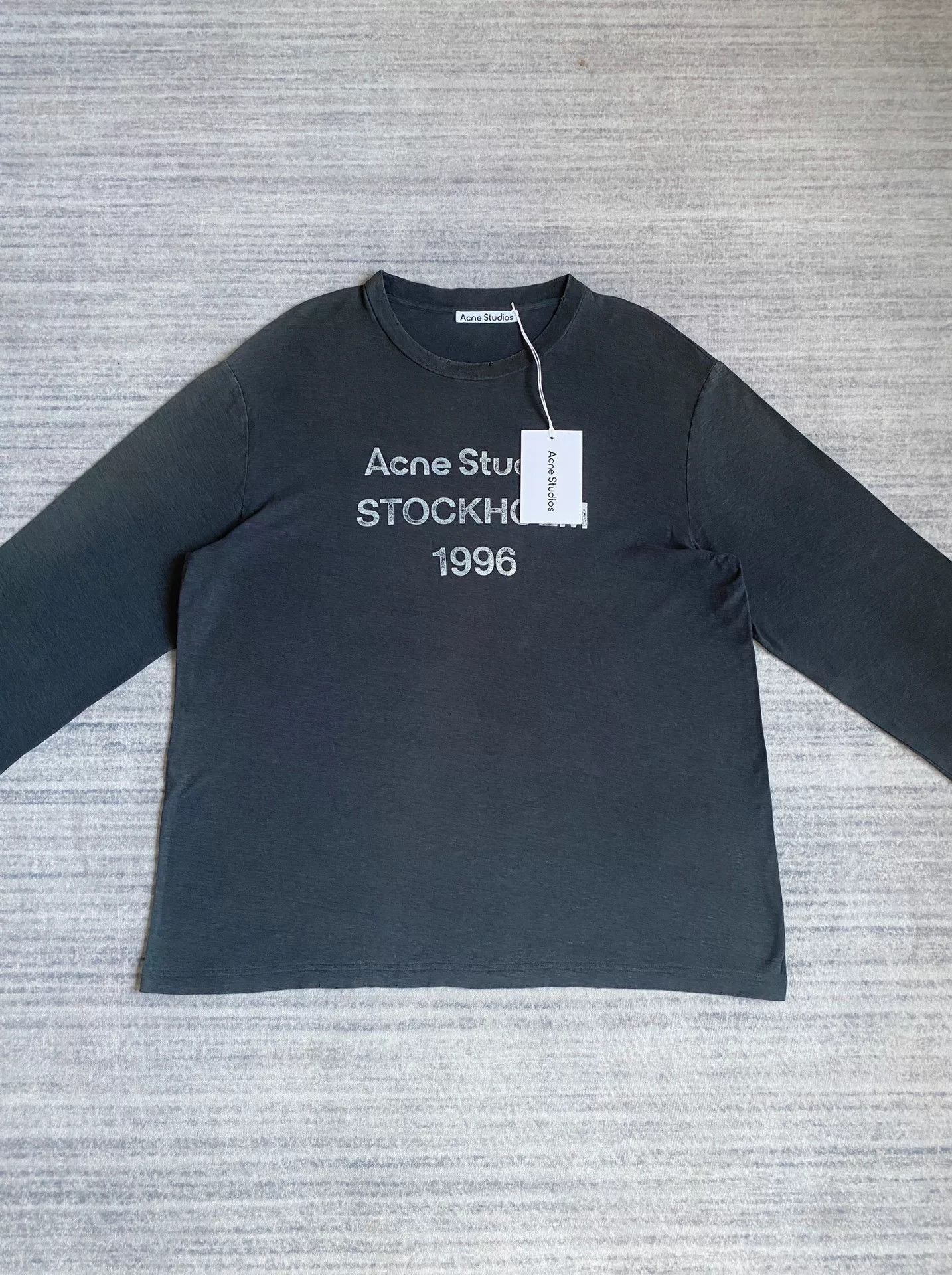 Acne Studios Acne Studios 1996 Long Sleeve T-Shirt Size US M / EU 48-50 / 2 - 2 Thumbnail