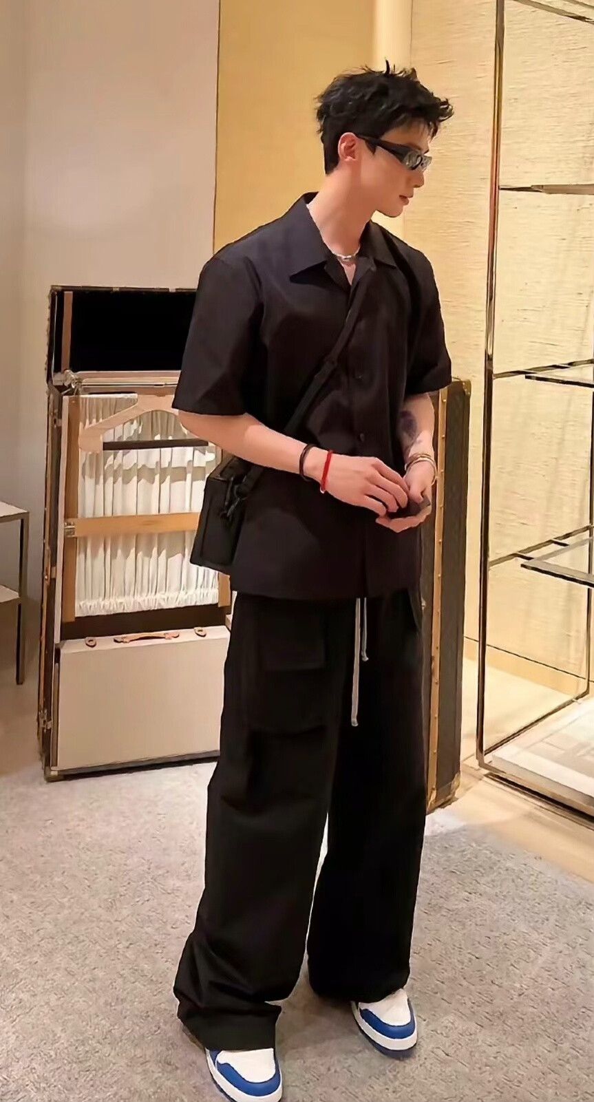 Rick Owens Rick Owens Double Ring Wide Leg Pants Size US 30 / EU 46 - 9 Thumbnail