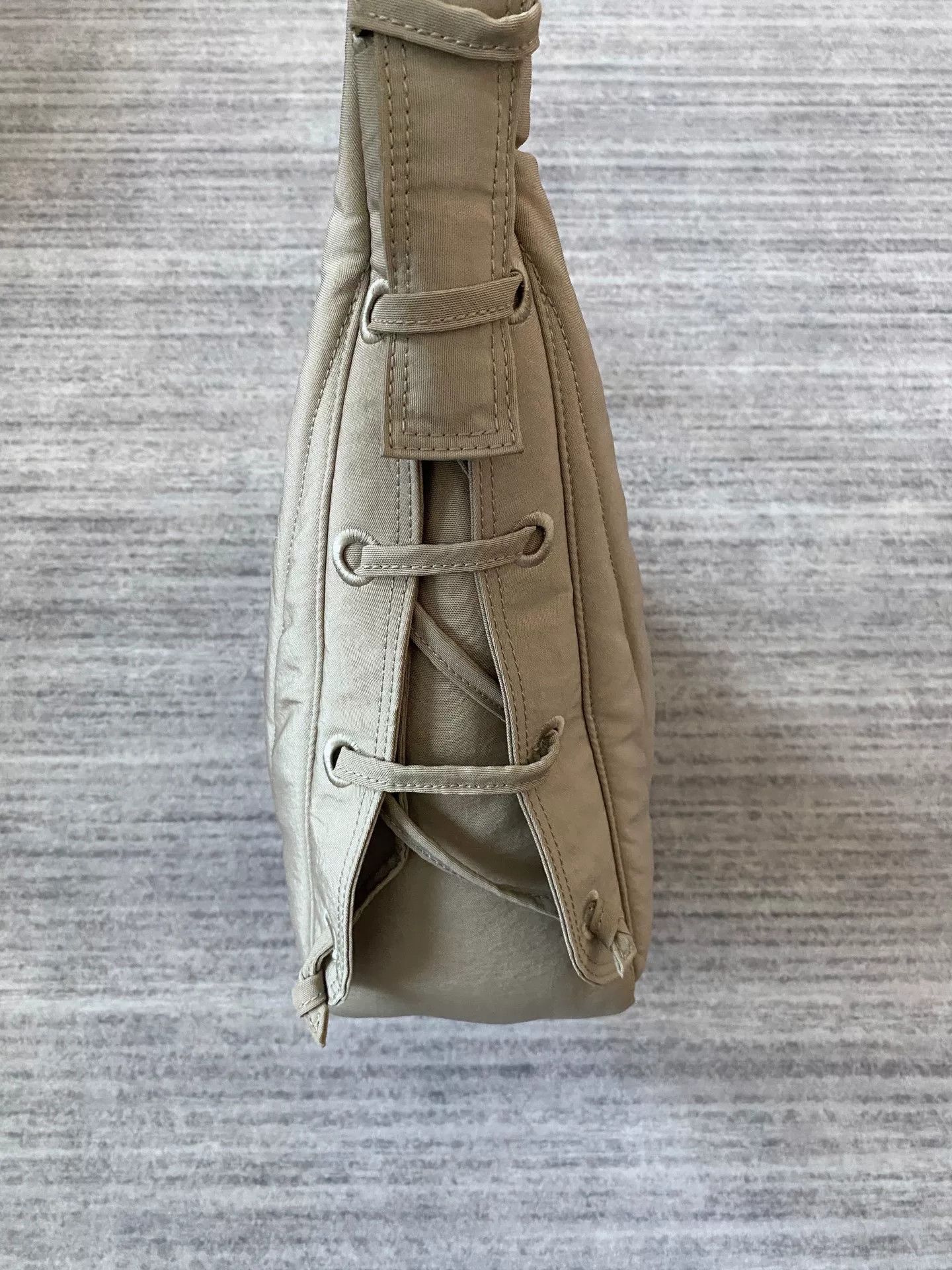 Lemaire Lemaire Soft Game Khaki Crossbody Canvas Bag Size ONE SIZE - 6 Thumbnail