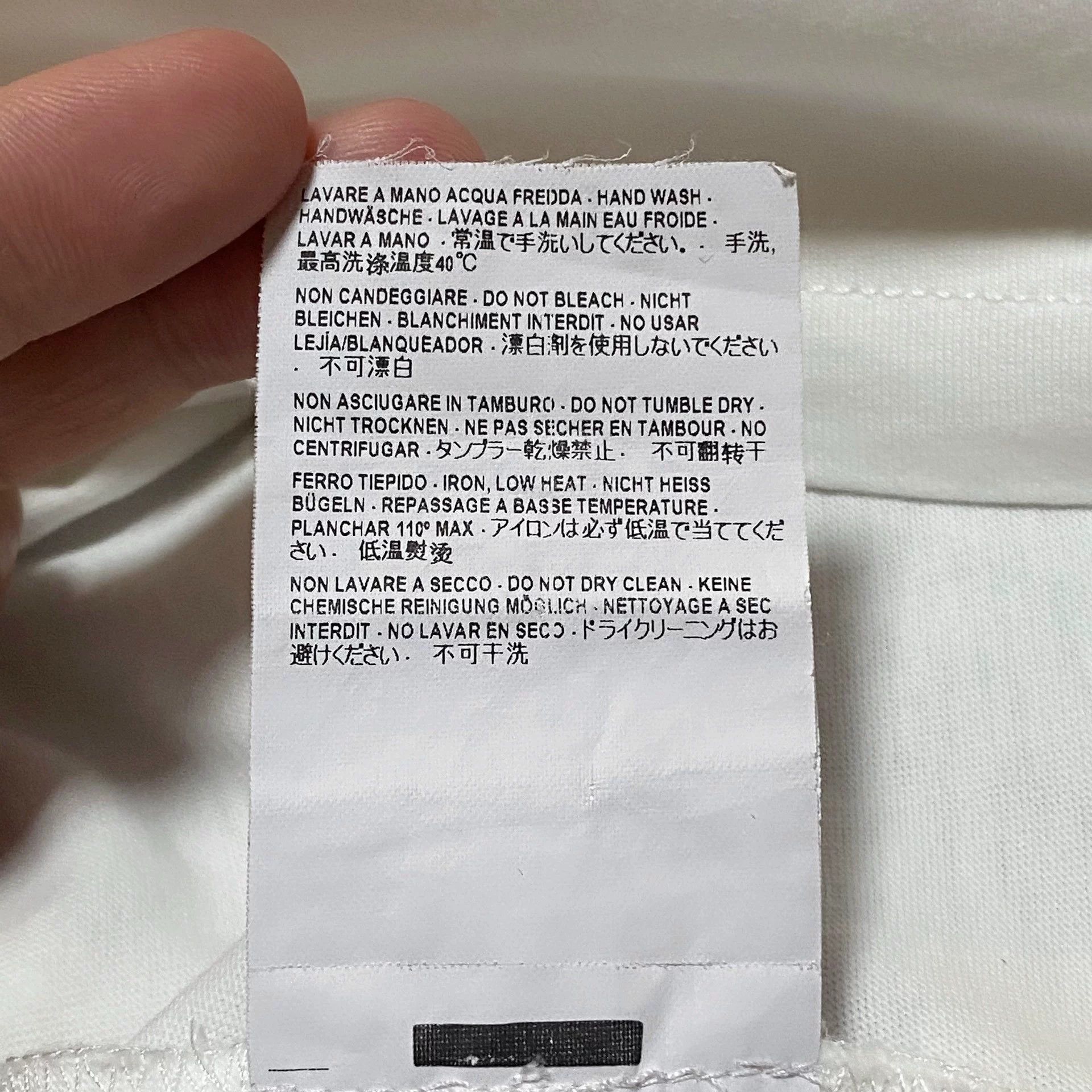 Balenciaga balenciaga logo tee short sleeve white Size US S / EU 44-46 / 1 - 7 Thumbnail