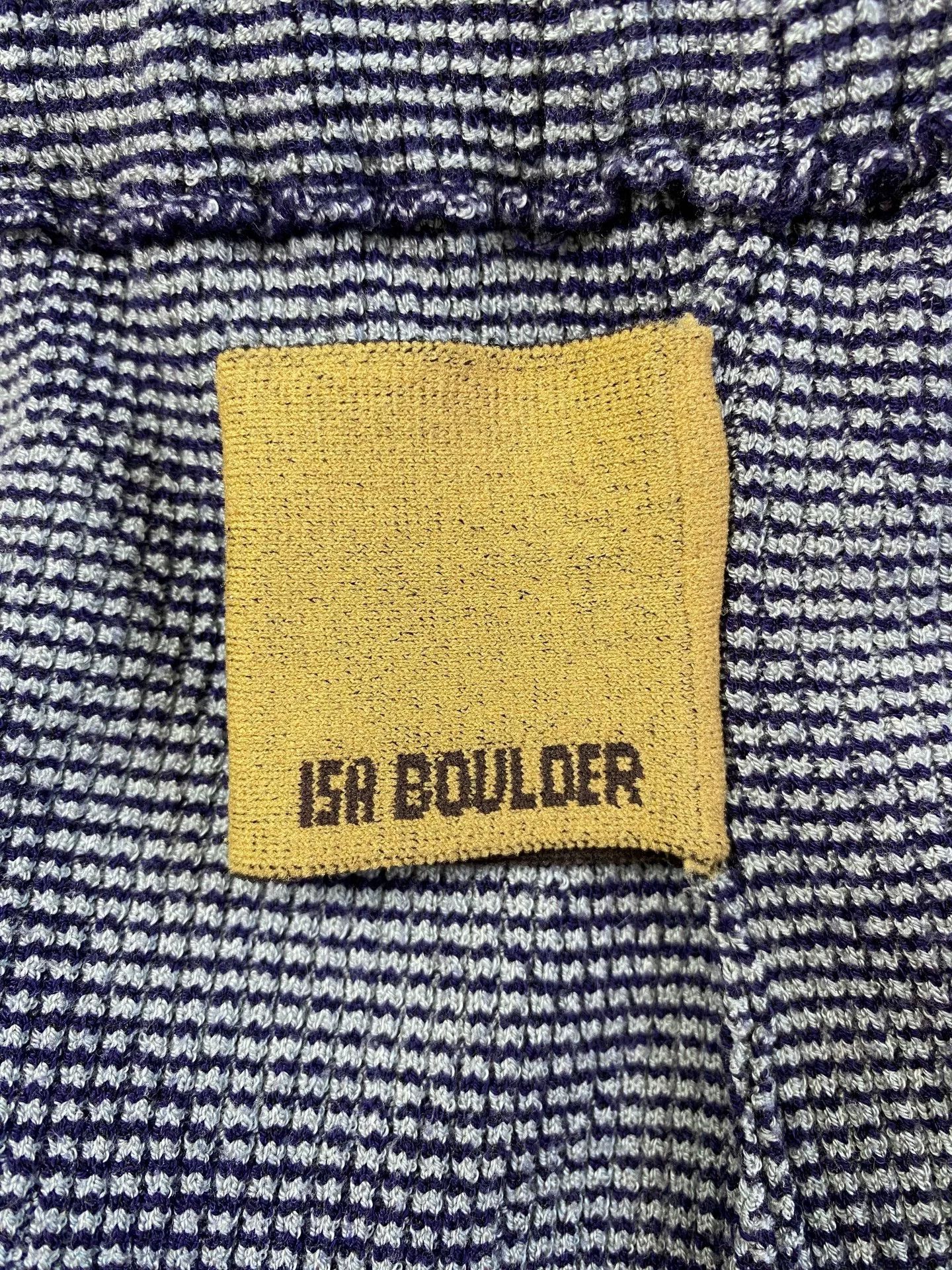 ISA BOULDER Striped High-Waisted Wide Leg Trousers Size 22" - 7 Thumbnail