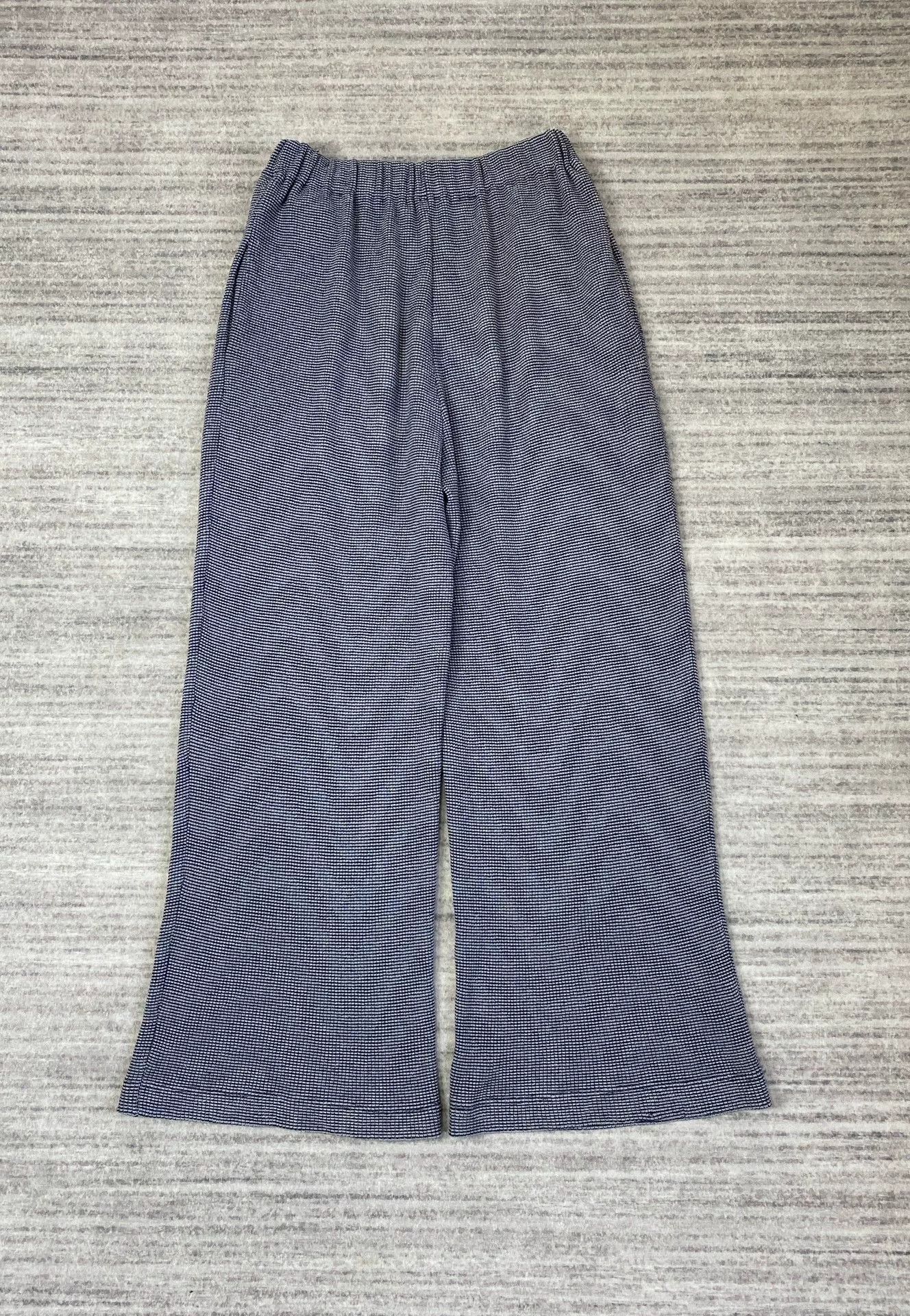 ISA BOULDER Striped High-Waisted Wide Leg Trousers Size 22" - 4 Thumbnail