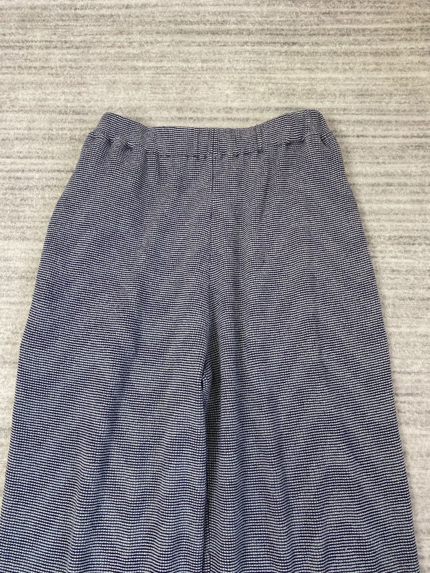 ISA BOULDER Striped High-Waisted Wide Leg Trousers Size 22" - 2 Thumbnail