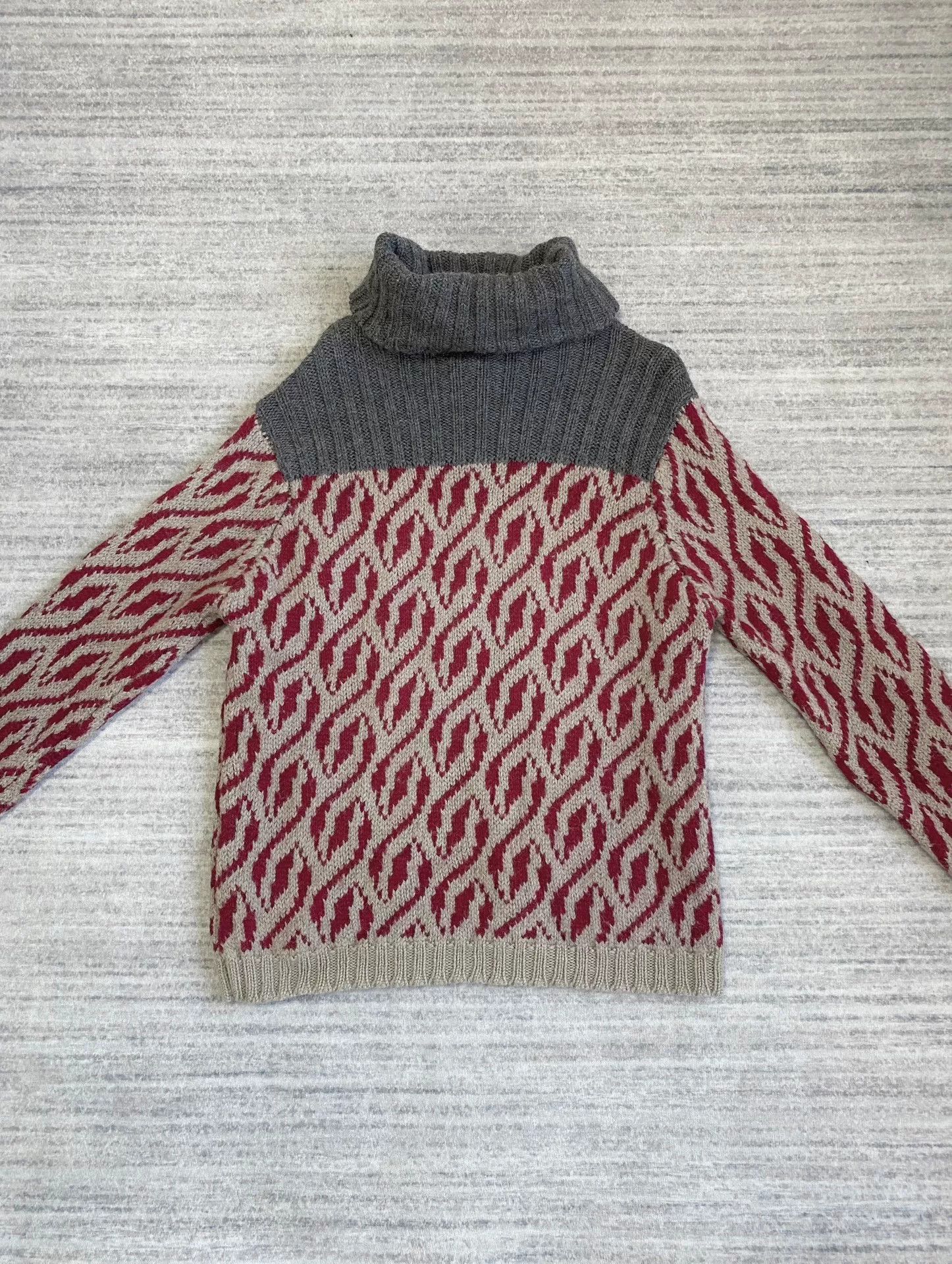 Dries Van Noten Dries Van Noten Floral Turtleneck Sweater Size M / US 6-8 / IT 42-44 - 2 Thumbnail