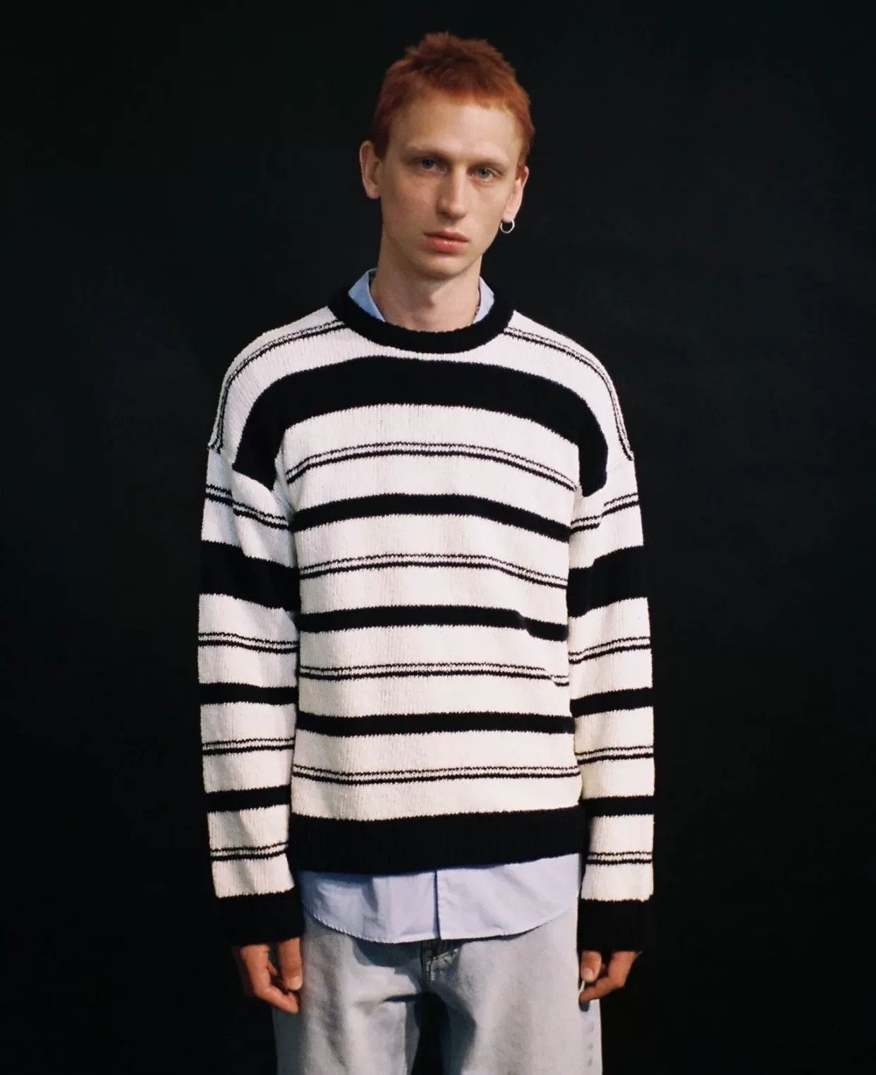Our Legacy Our Legacy Black and White Striped Sweater Size US L / EU 52-54 / 3 - 9 Thumbnail