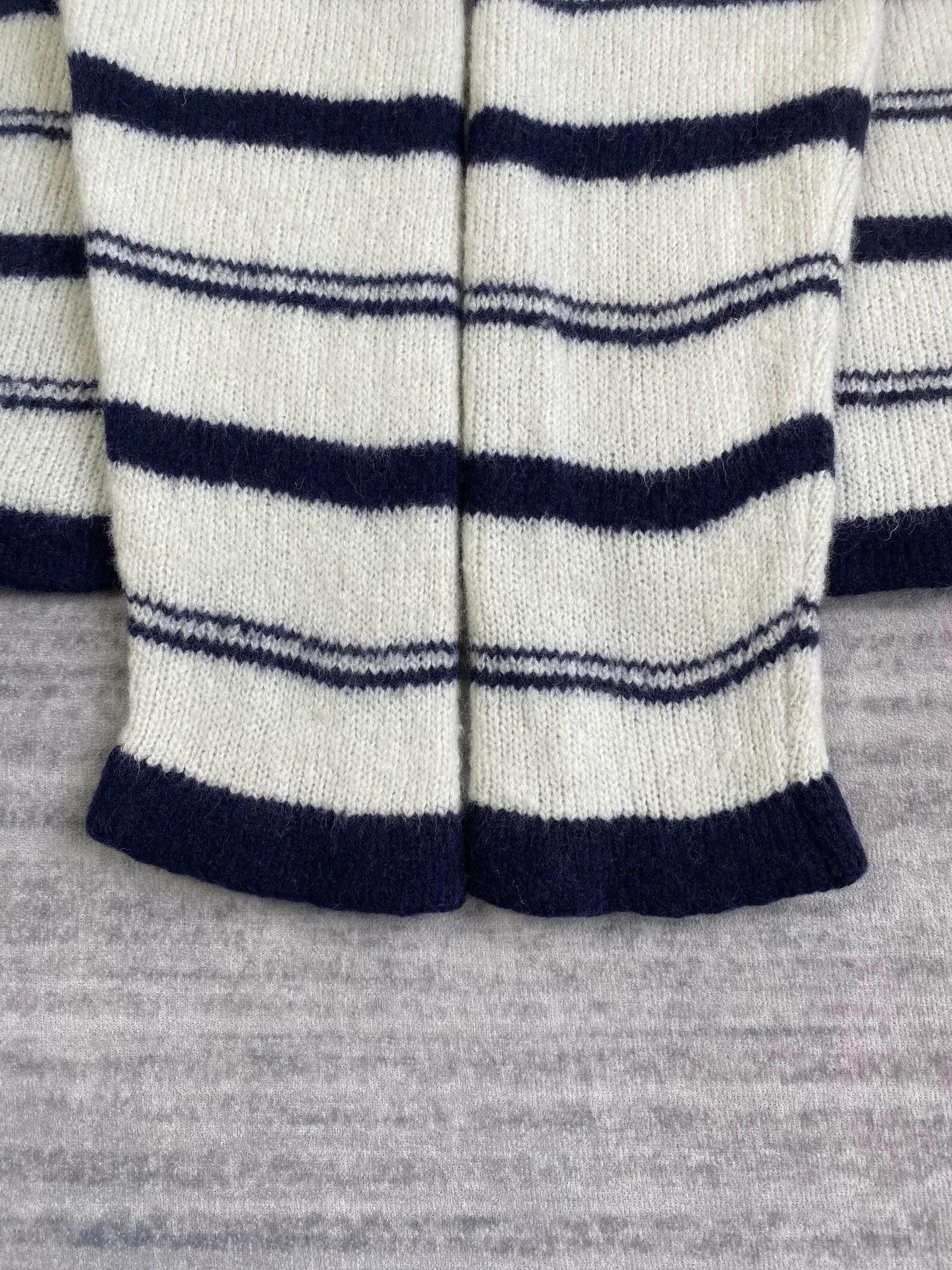 Our Legacy Our Legacy Black and White Striped Sweater Size US L / EU 52-54 / 3 - 4 Thumbnail